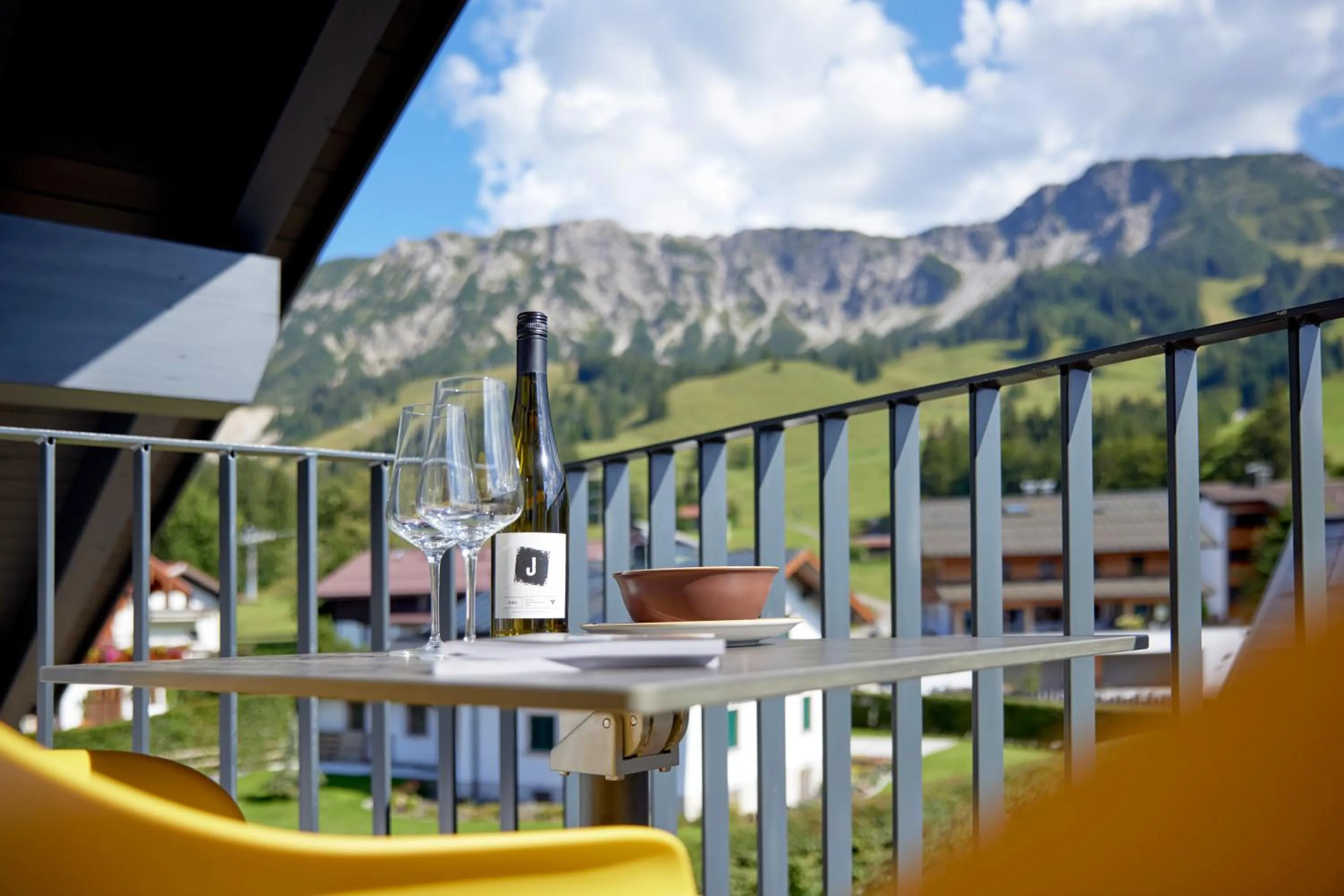 View (from property/room) in BergBuddies - Übernachtung inklusive kostenlosen Bergbahntickets und vielem mehr