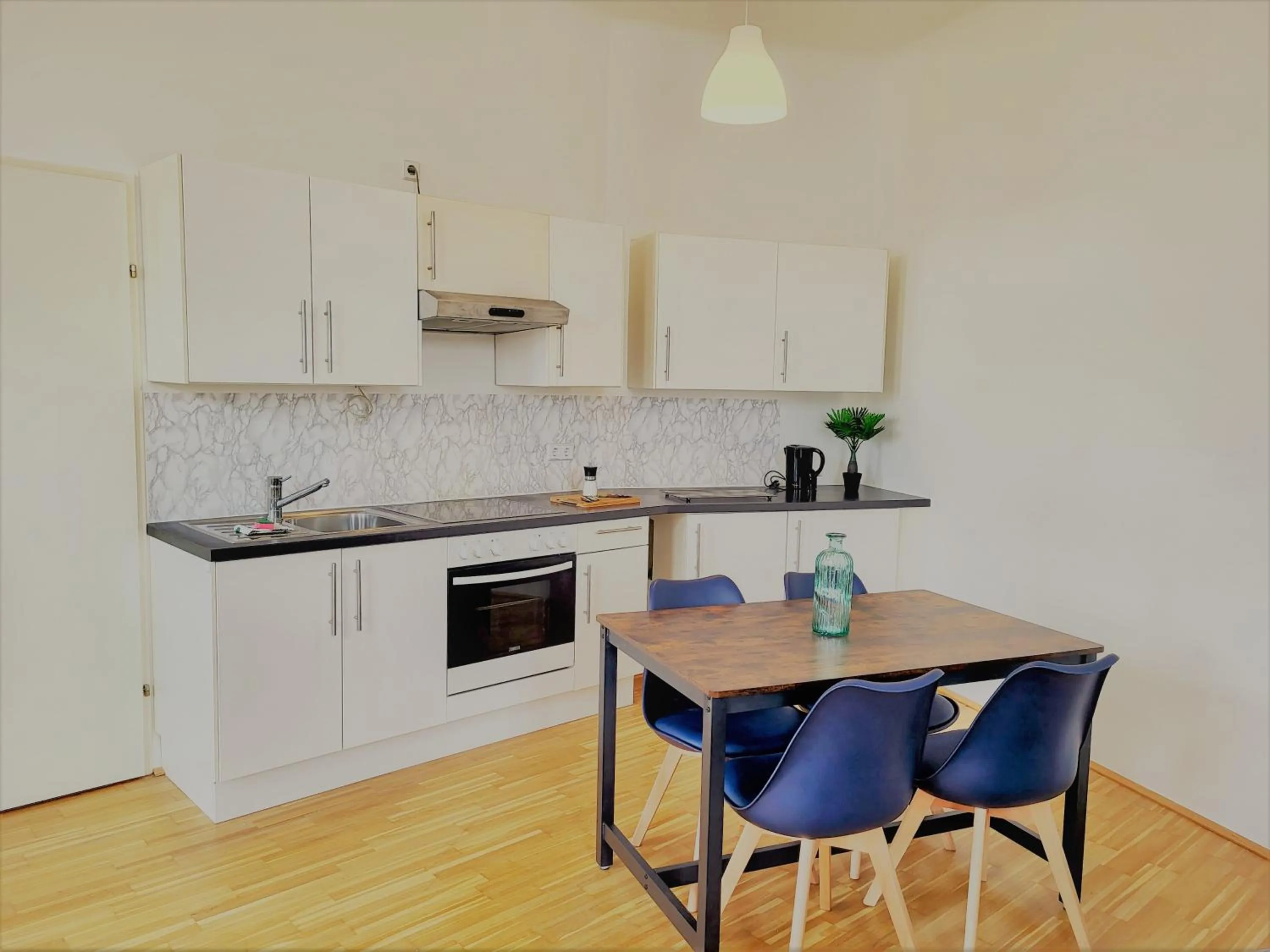 Kitchen or kitchenette in Oswald Apartments Vienna