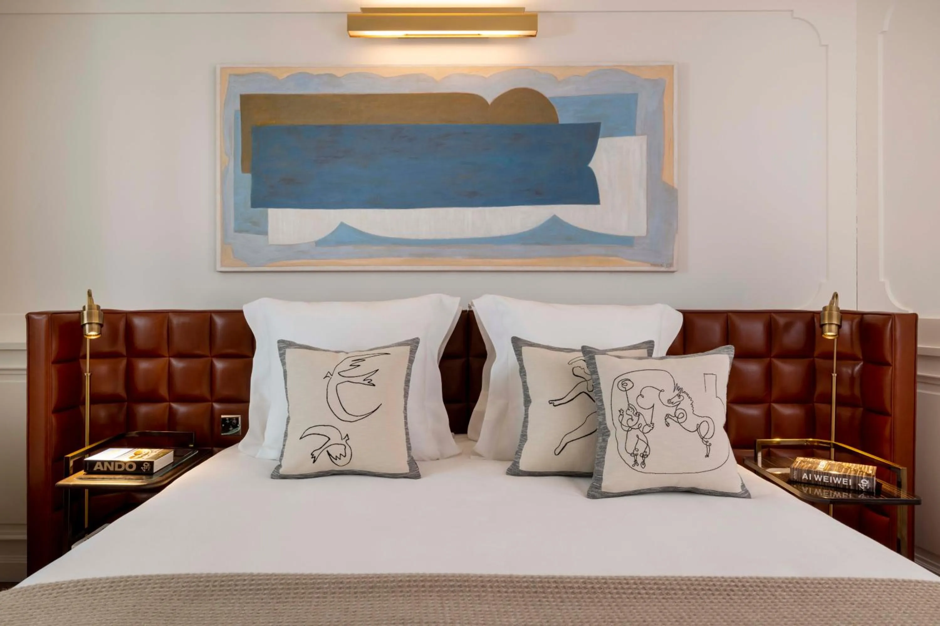 Bed in Villa-des-Prés