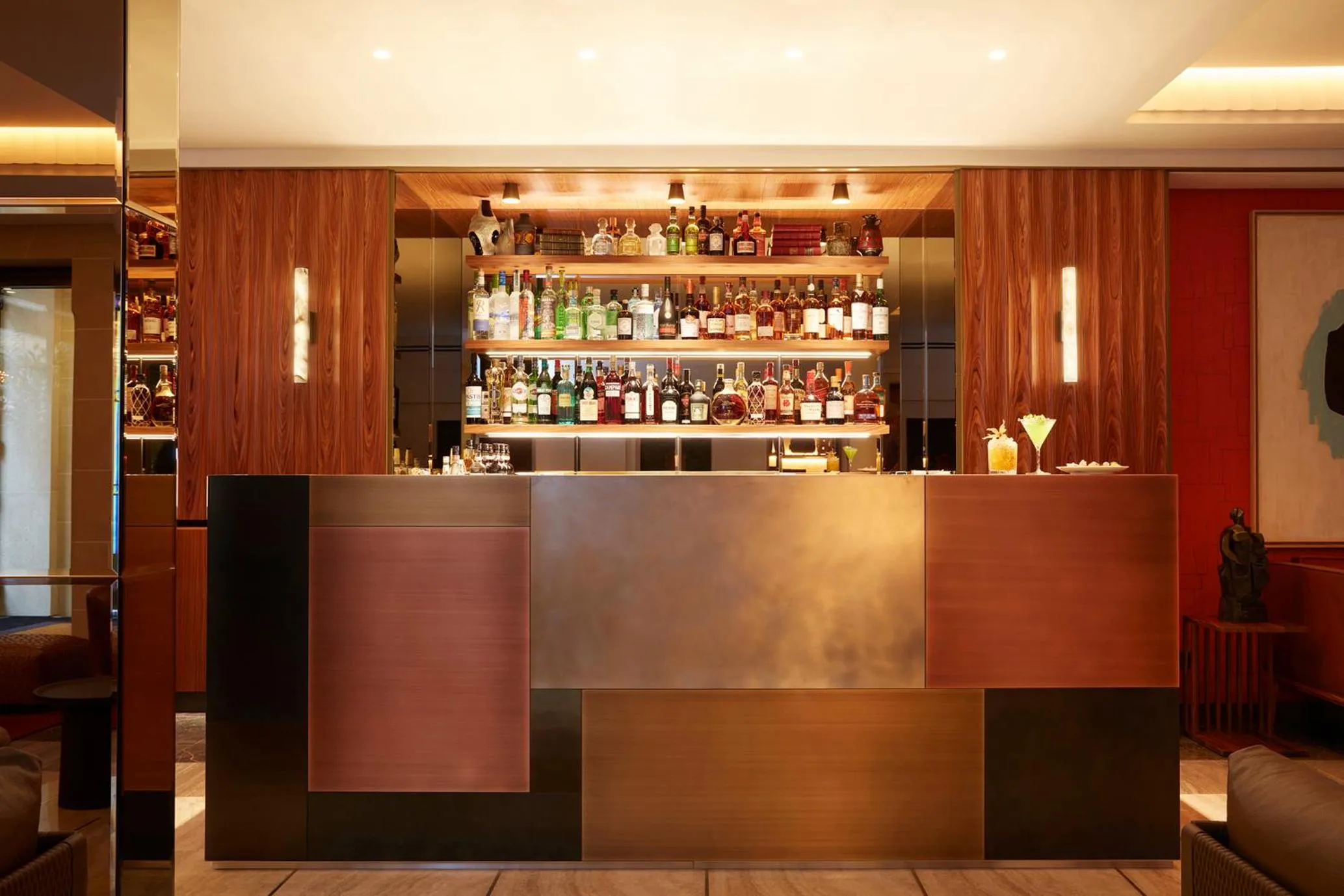 Lounge or bar in Villa-des-Prés