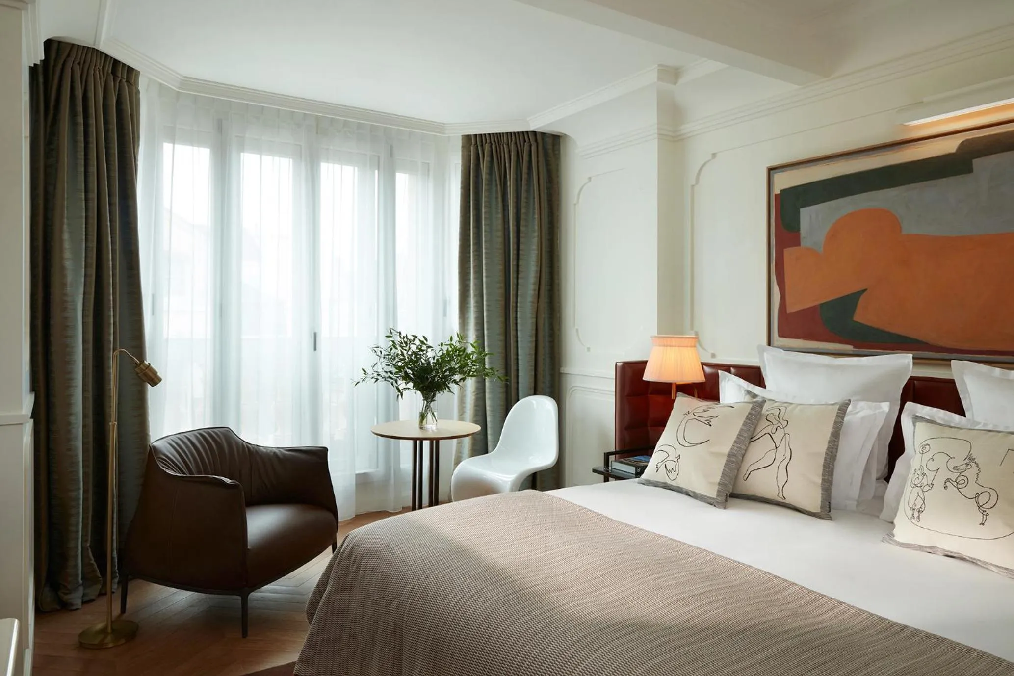 Bed in Villa-des-Prés