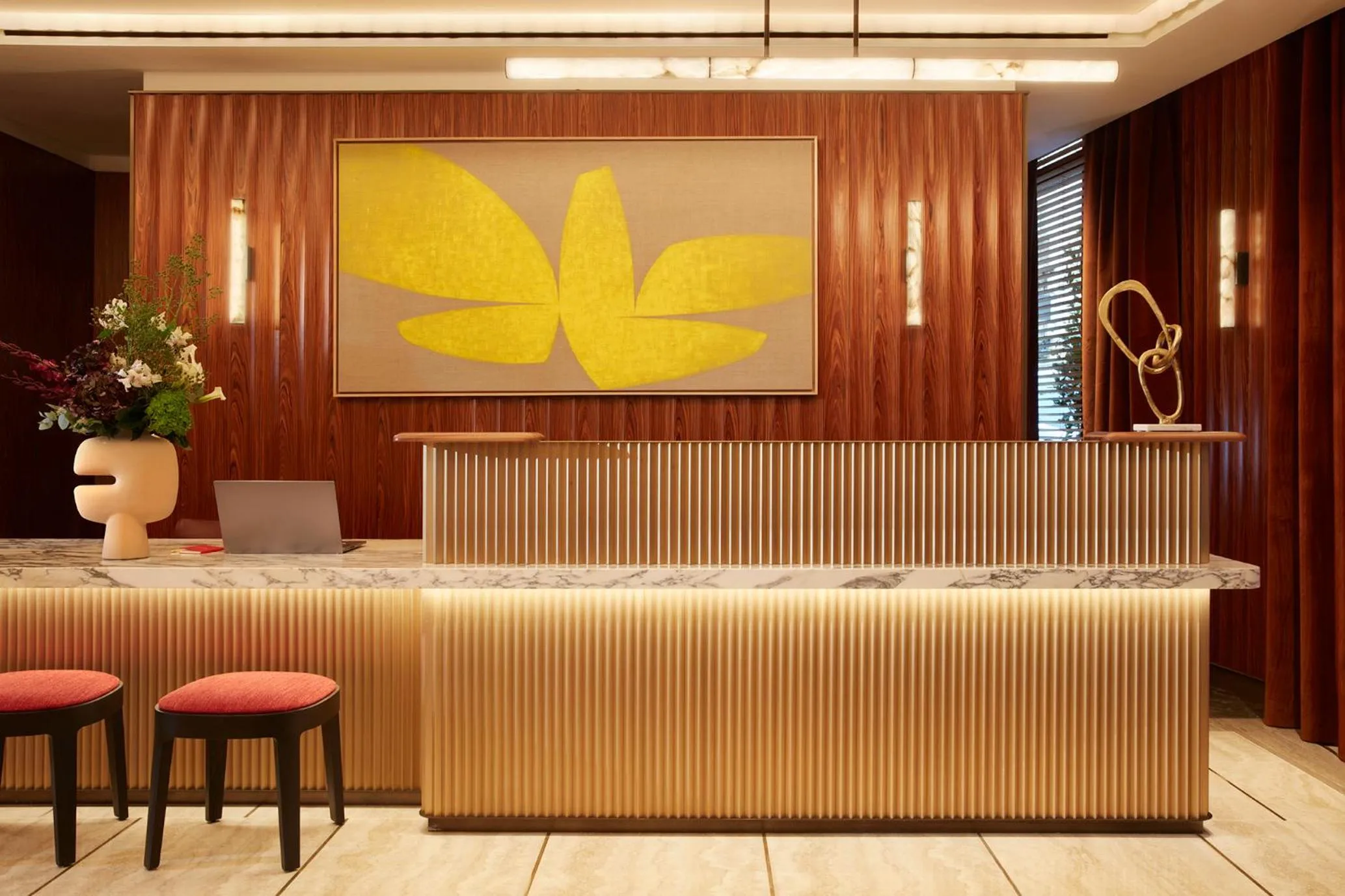 Lobby or reception in Villa-des-Prés