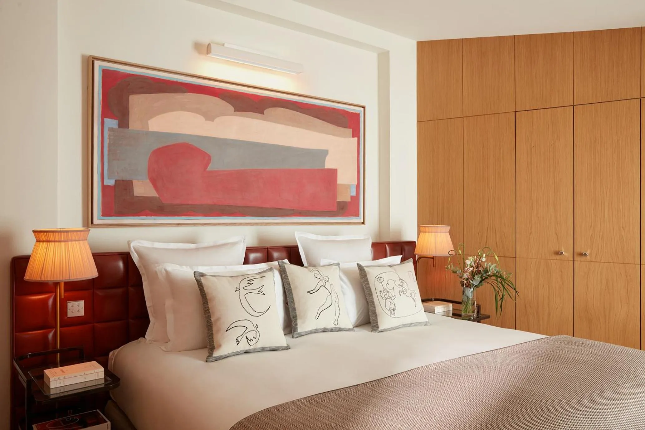 Bed in Villa-des-Prés