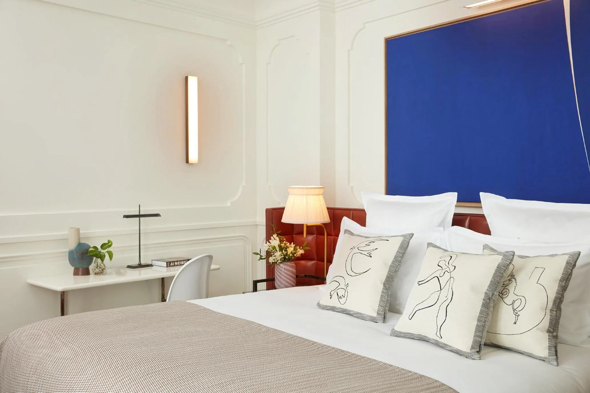 Bed in Villa-des-Prés