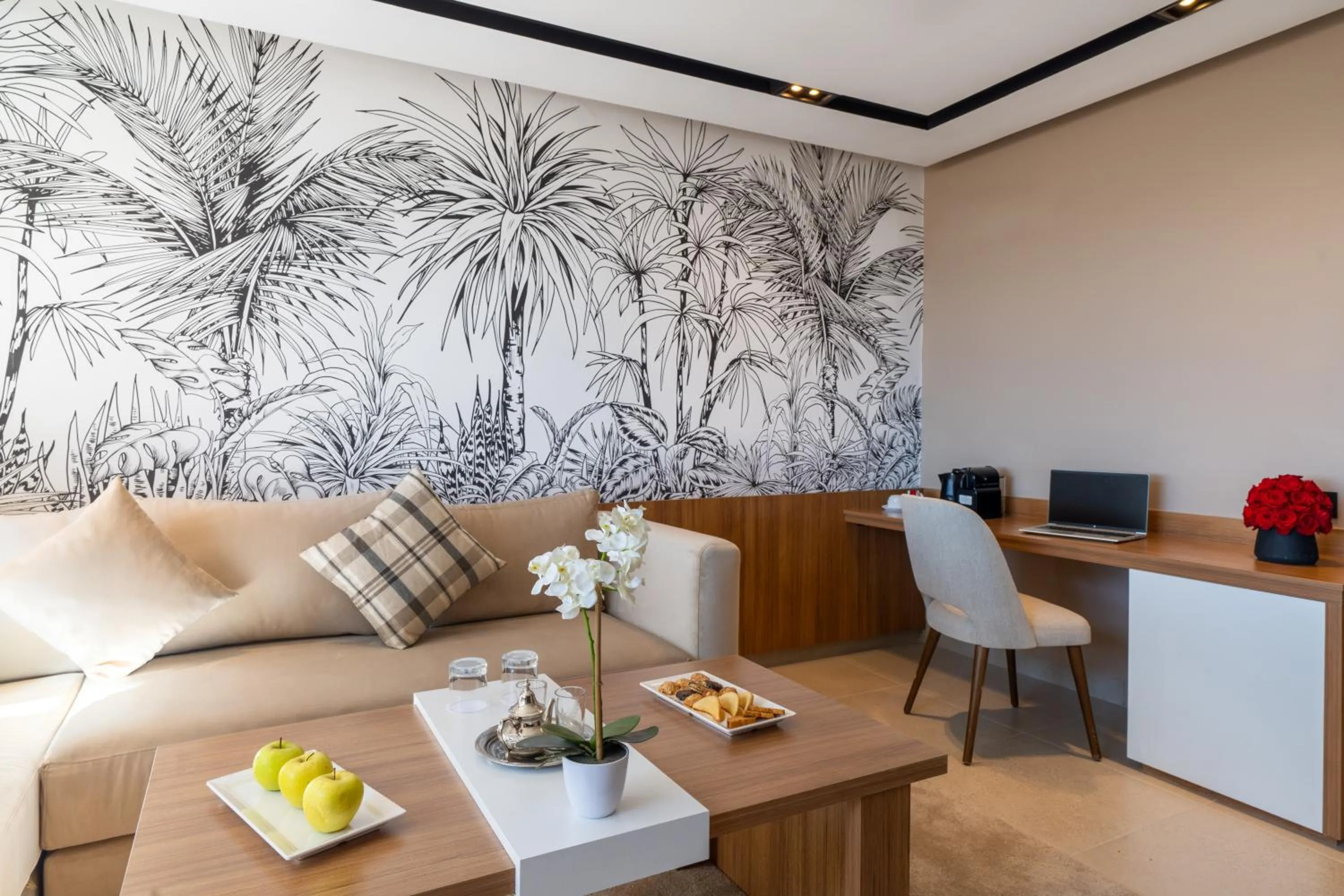 Communal lounge/ TV room in Kenzi Rissani