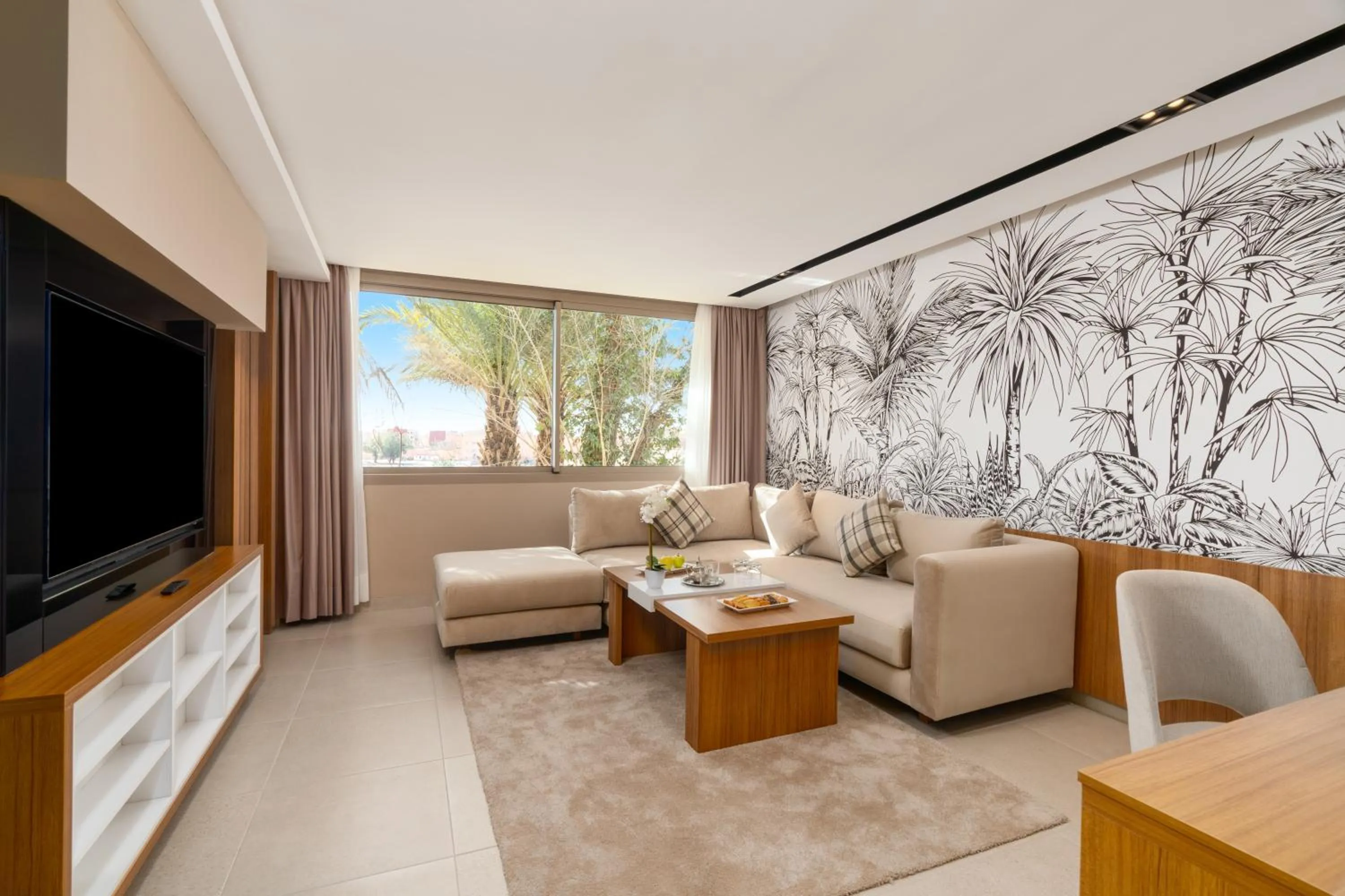 Communal lounge/ TV room in Kenzi Rissani