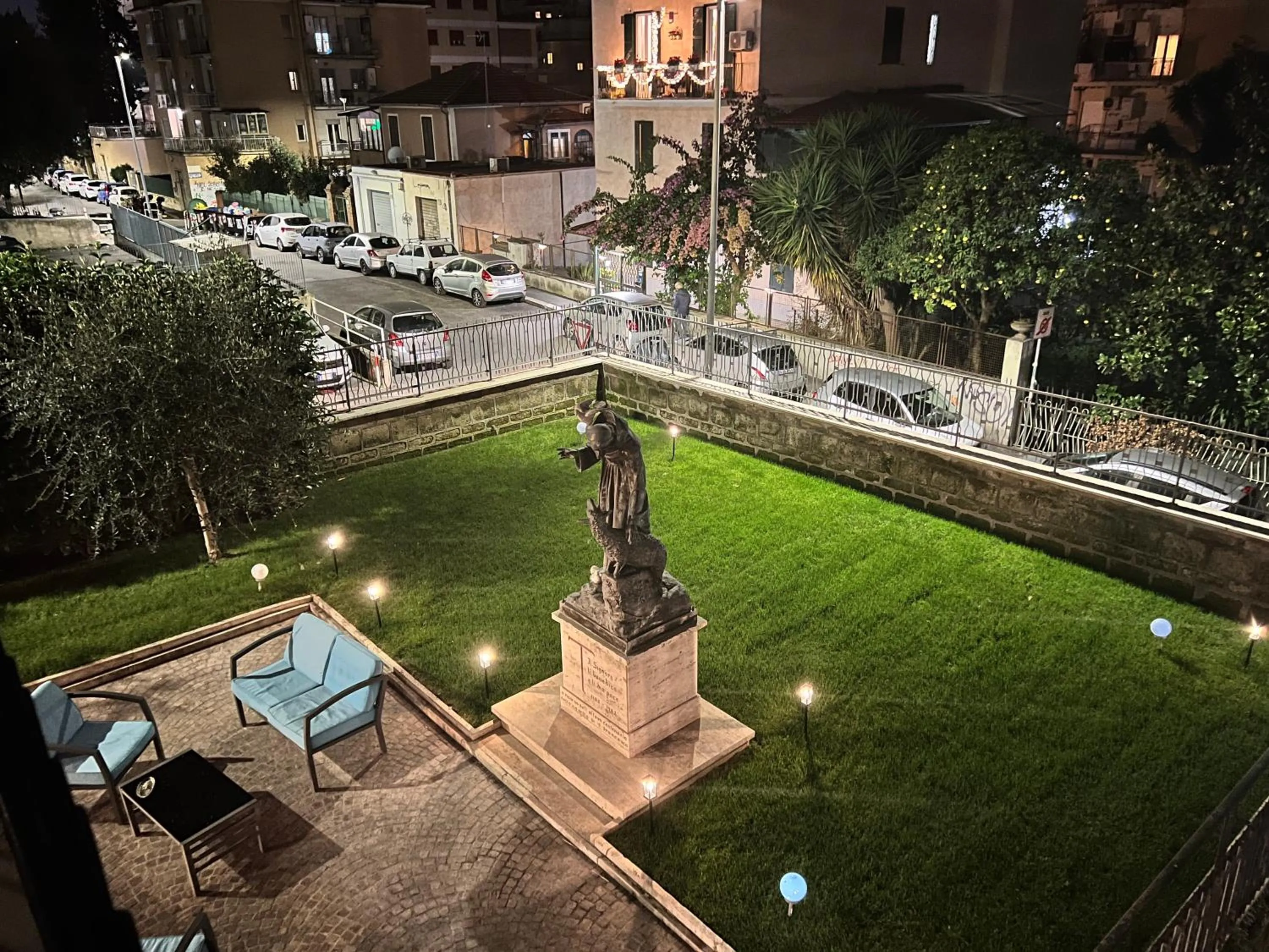 Garden in Palazzo Sant'Antonio