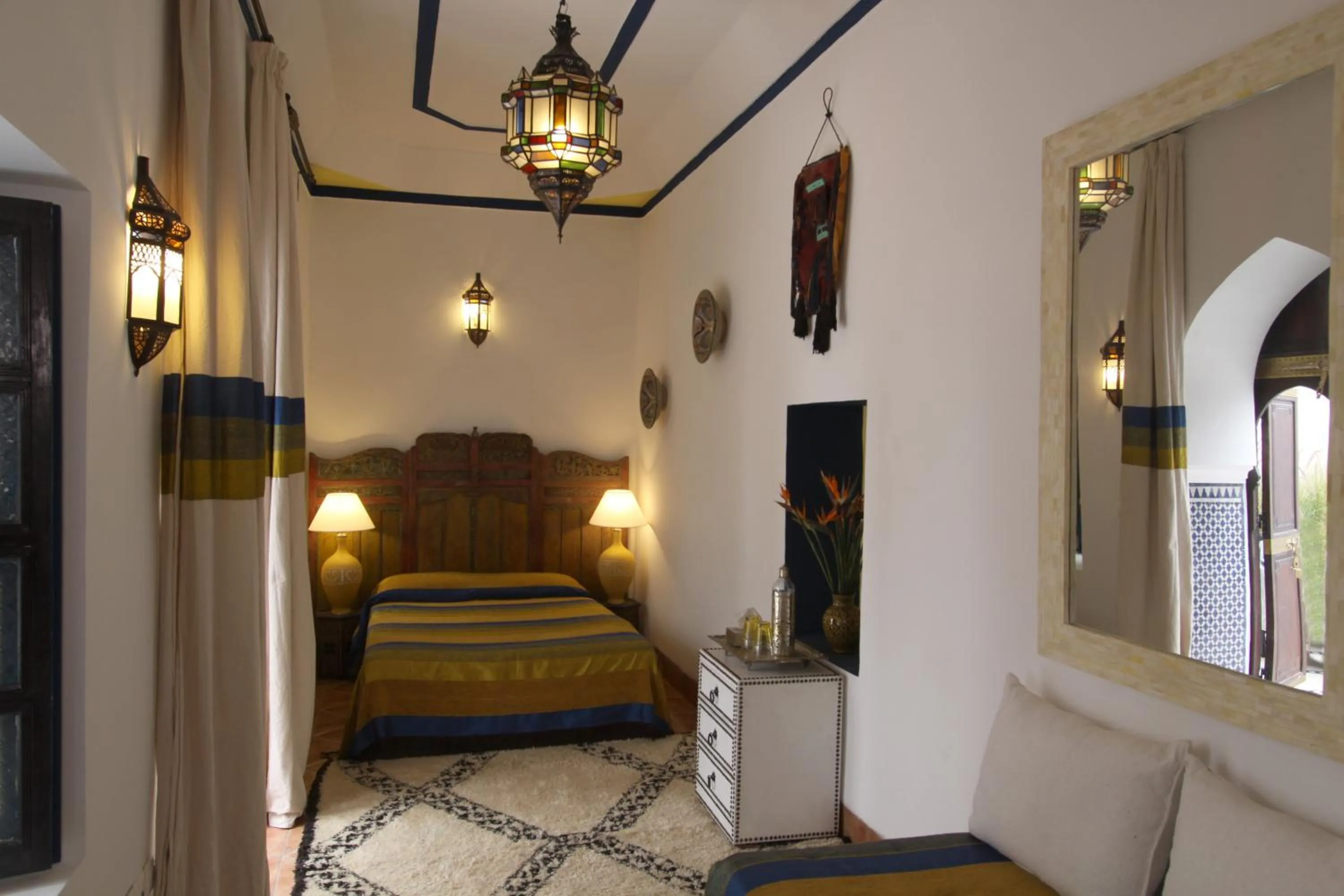Photo of the whole room in Riad Karmela