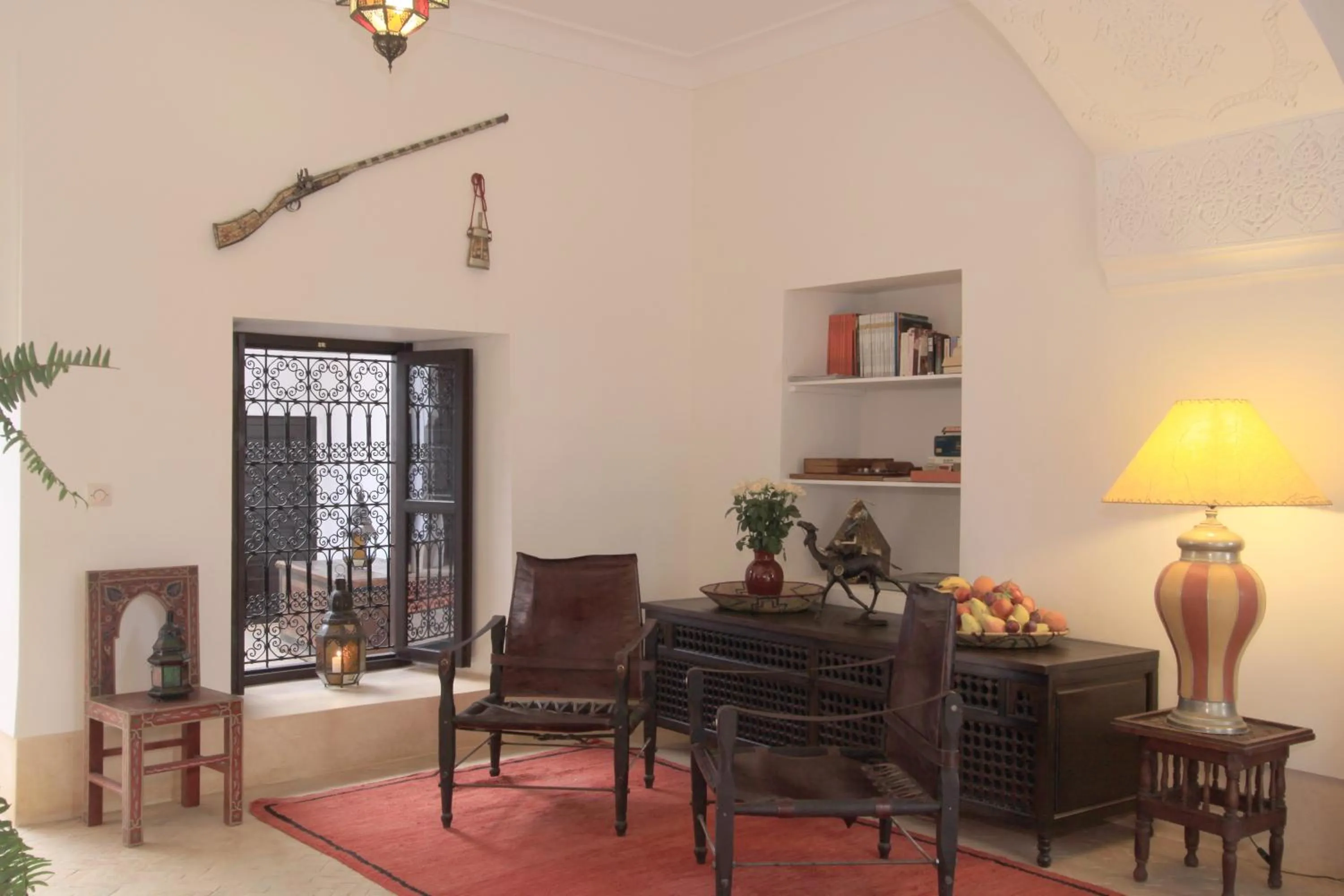 Lobby or reception in Riad Karmela