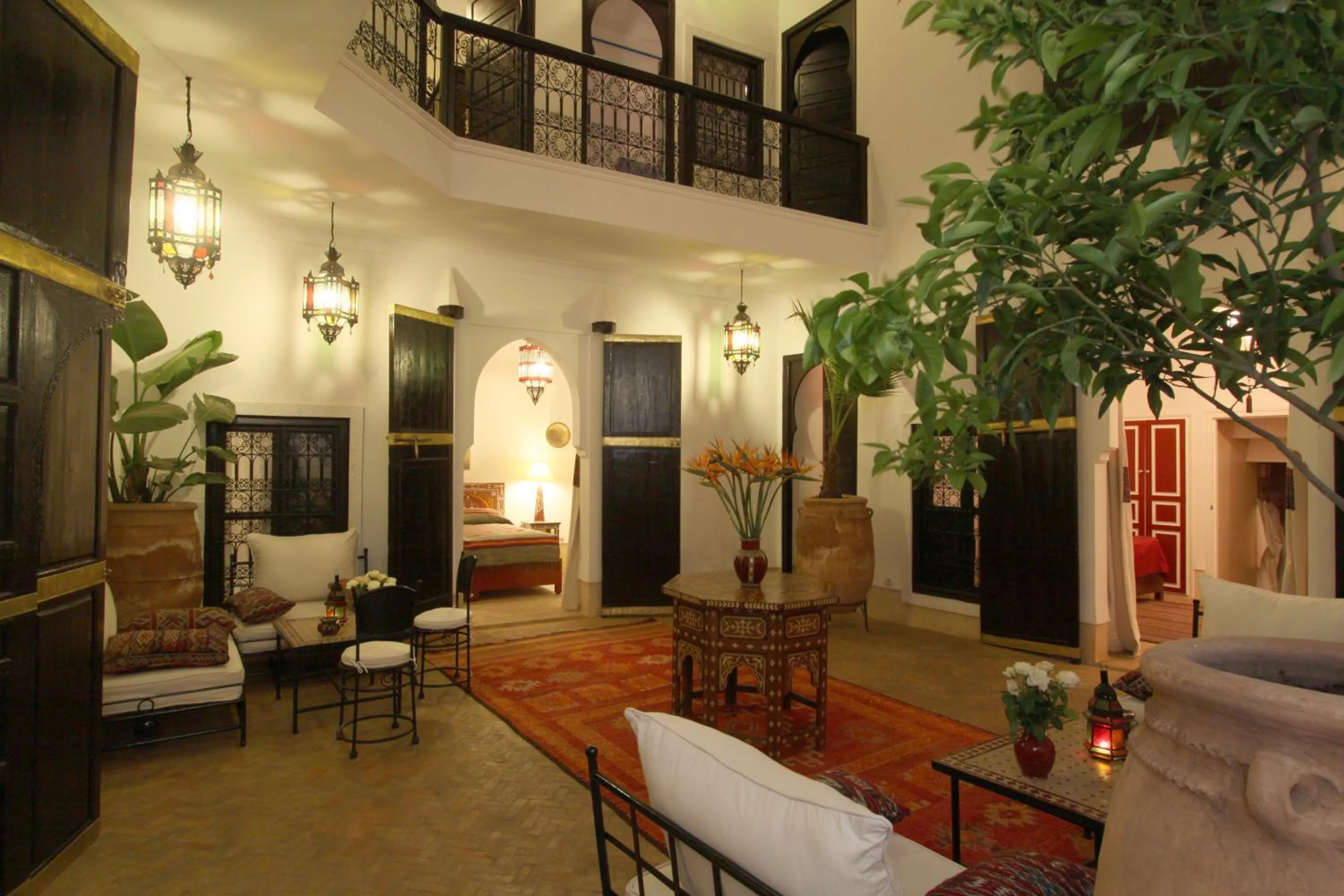 Balcony/Terrace in Riad Karmela