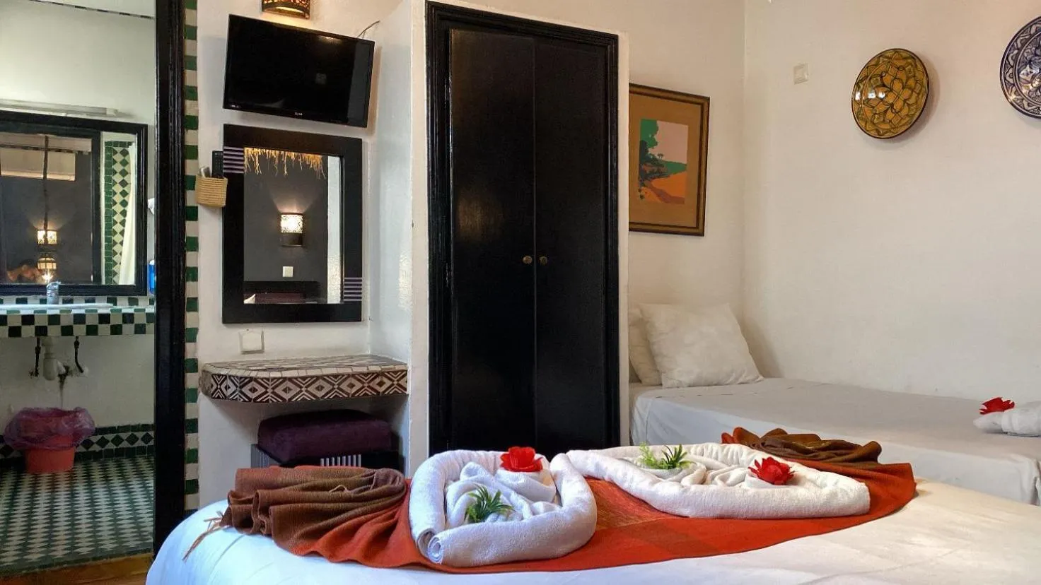 Bed in Hotel Islane Médina