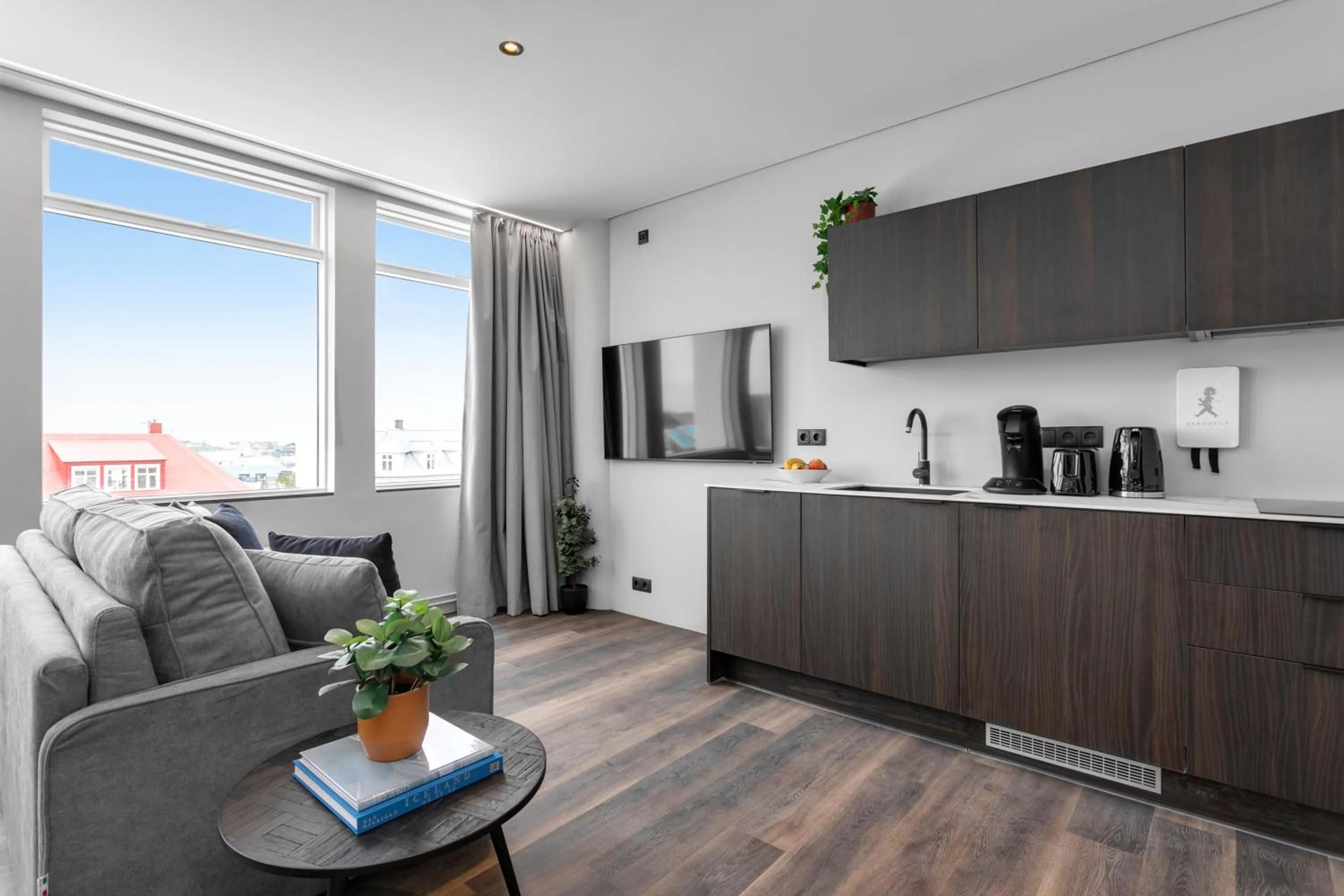 Kitchen or kitchenette in ALVA Apartments