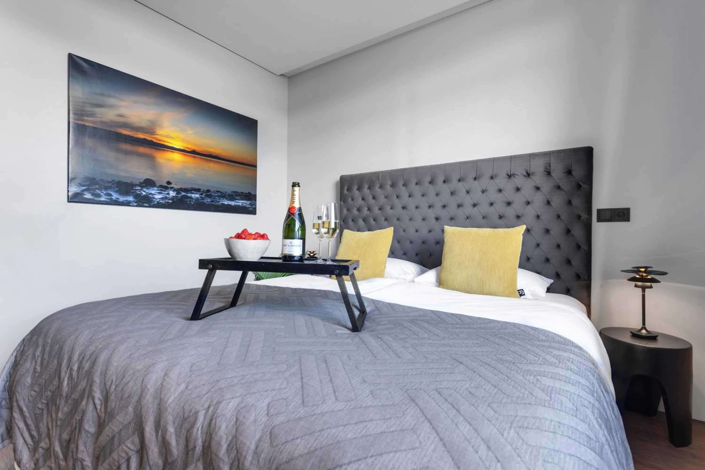 Bed in ALVA Apartments