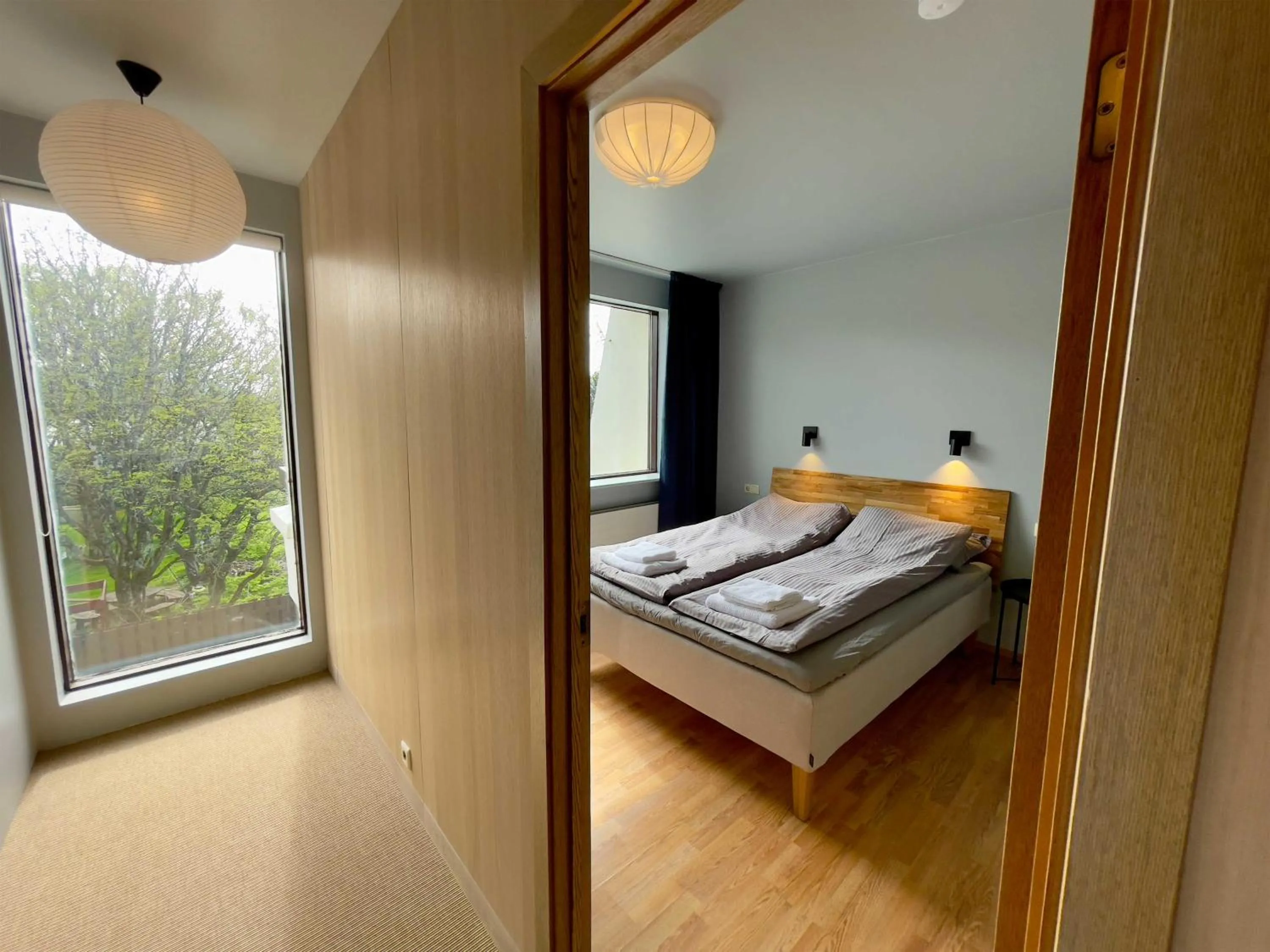 Bedroom, Bed in Matkráin Apartments