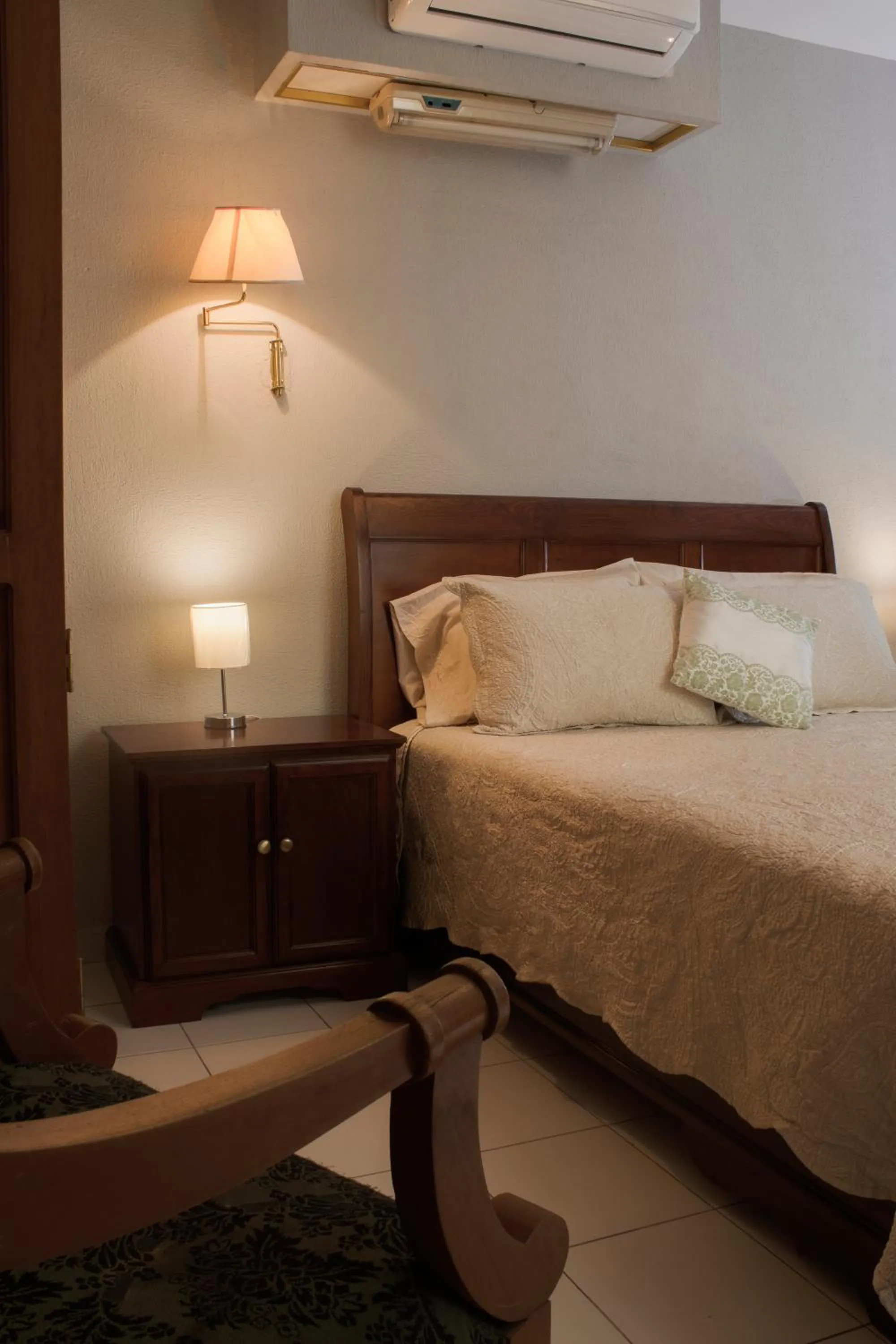 Bed in Hotel Gran Domo