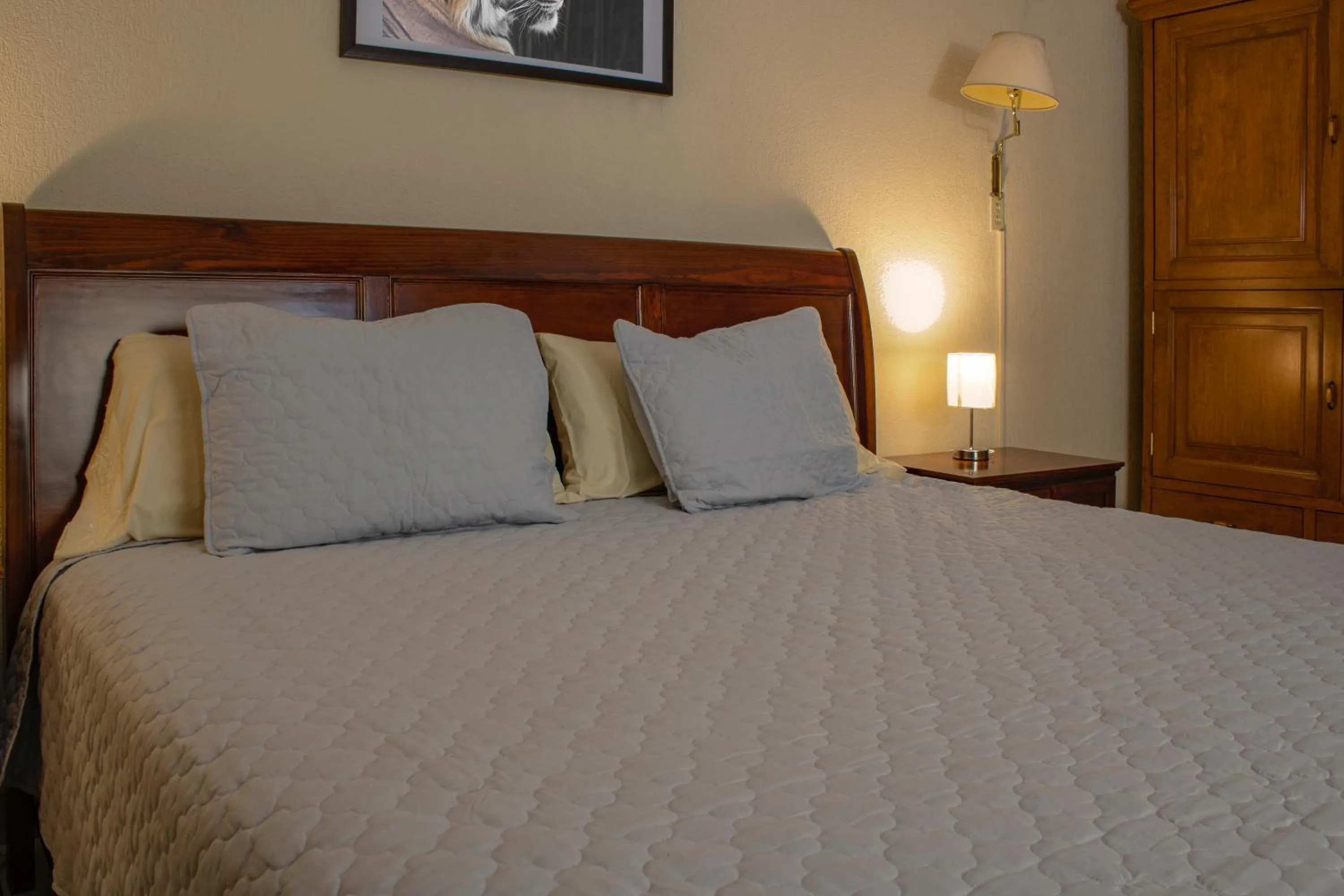 Bed in Hotel Gran Domo