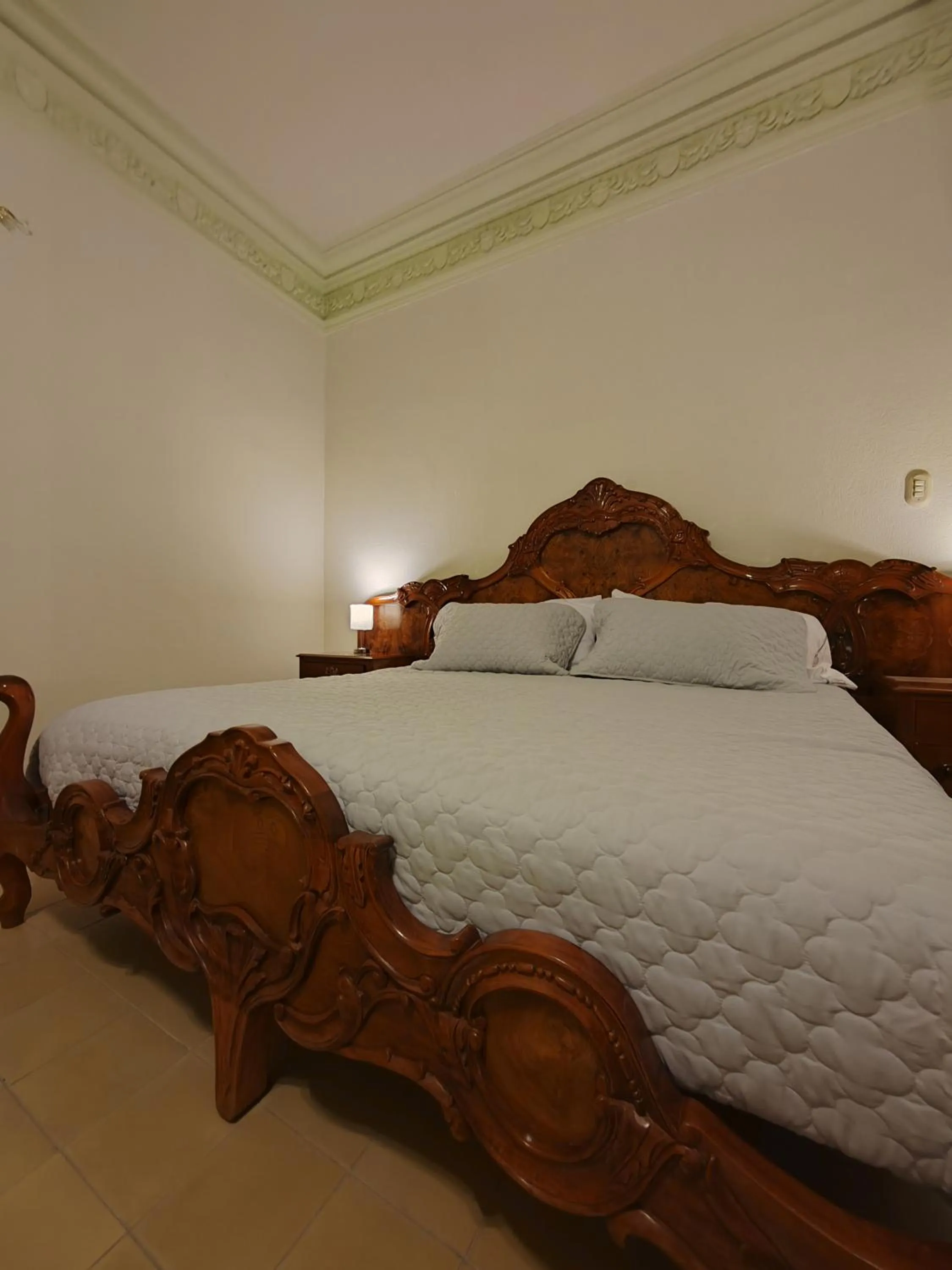 Bed in Hotel Gran Domo