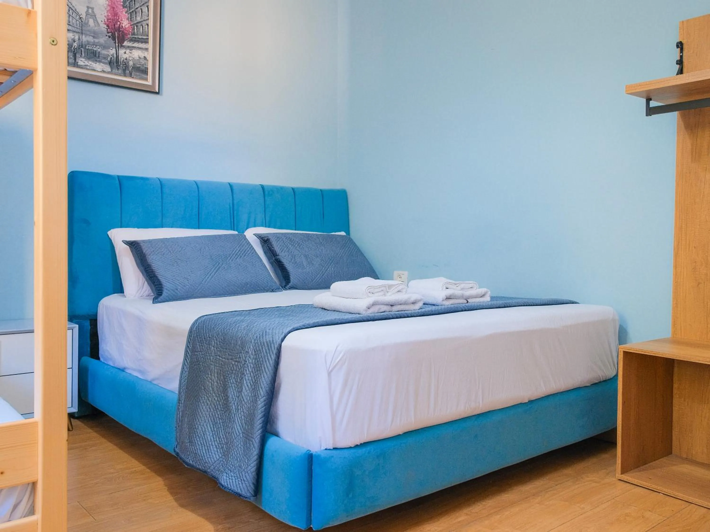 Bed in Hotel Tier Center