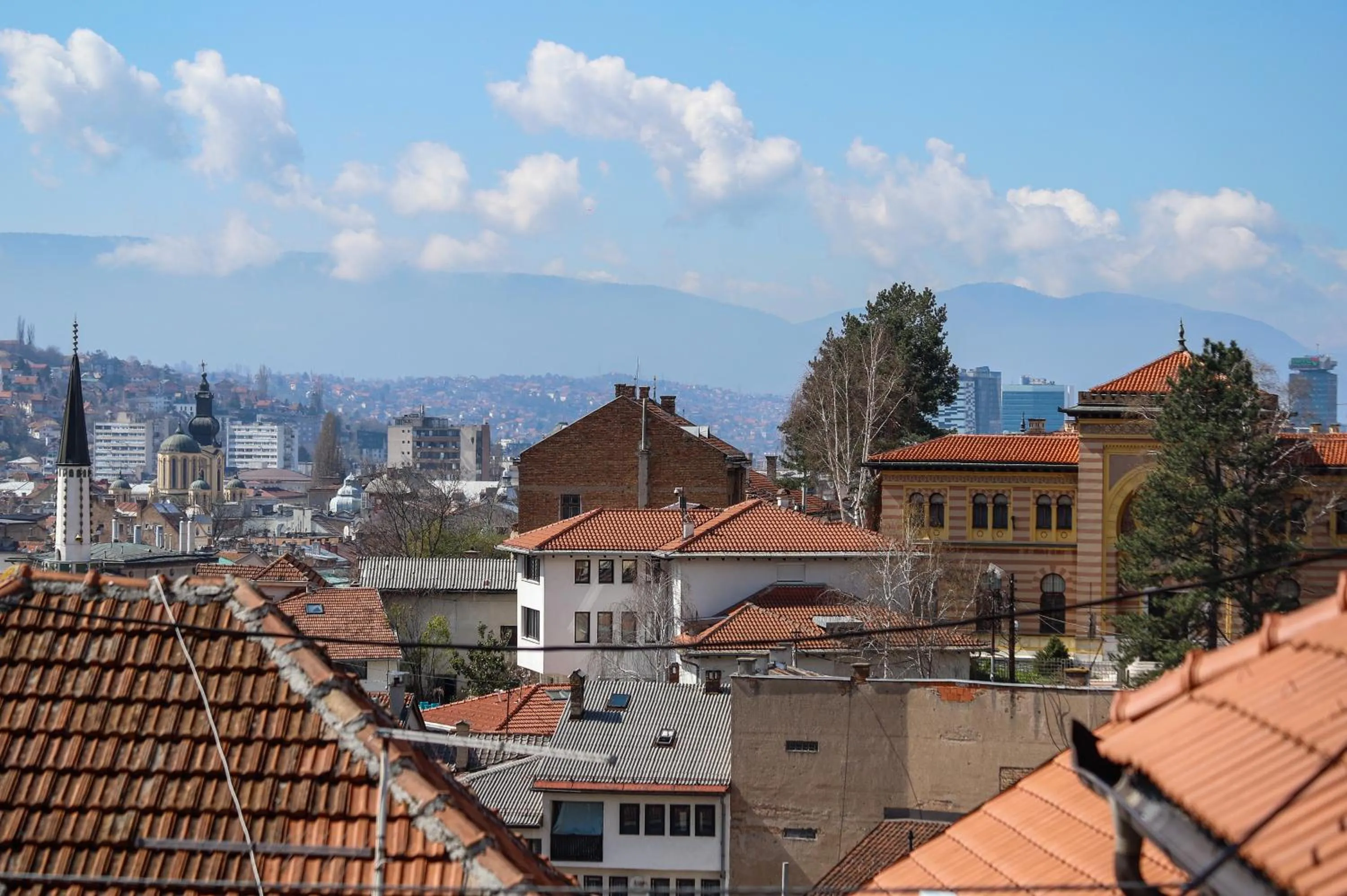 City view in Hotel Hayat
