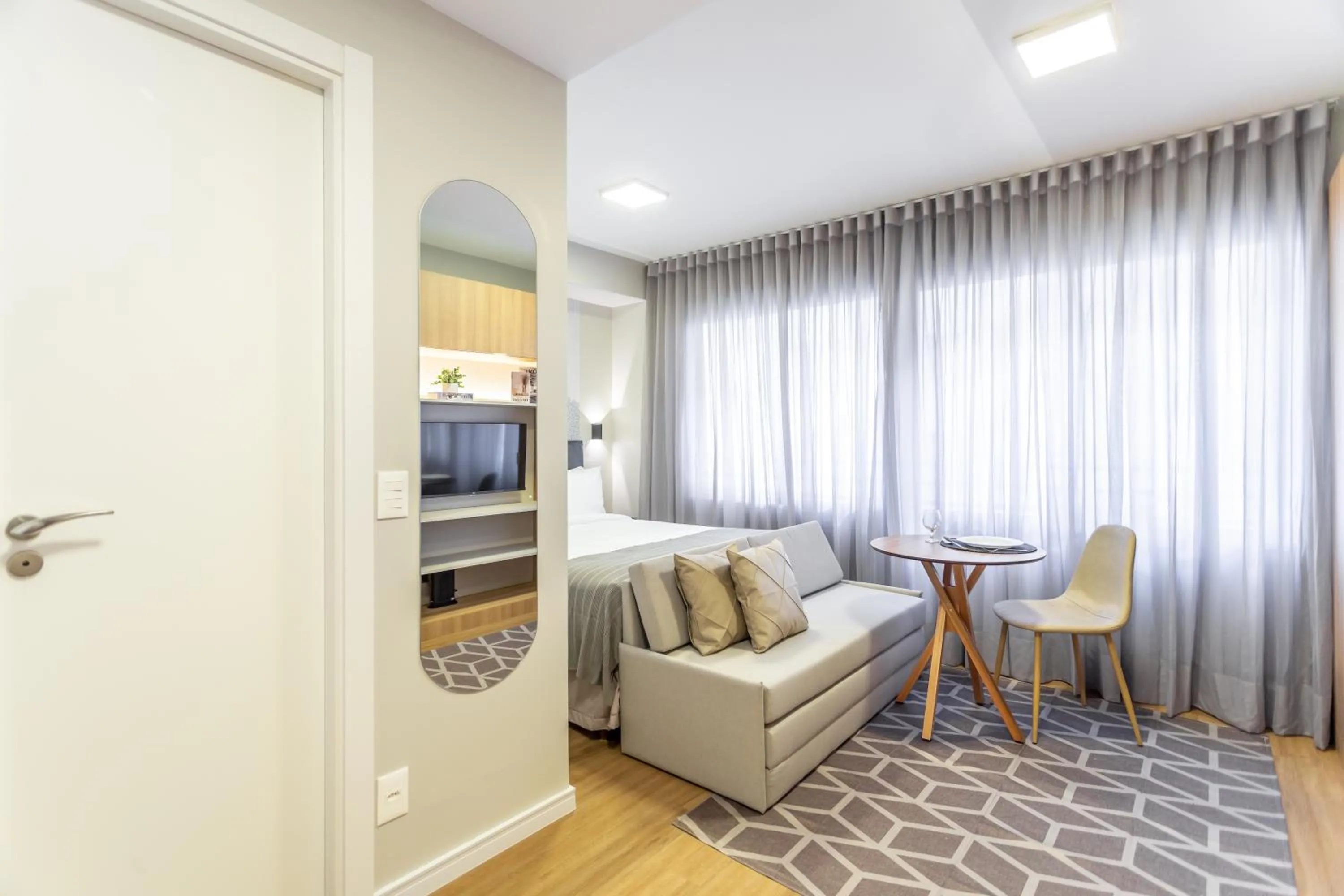 Kitchen or kitchenette in Charlie JP Redenção Cidade Baixa