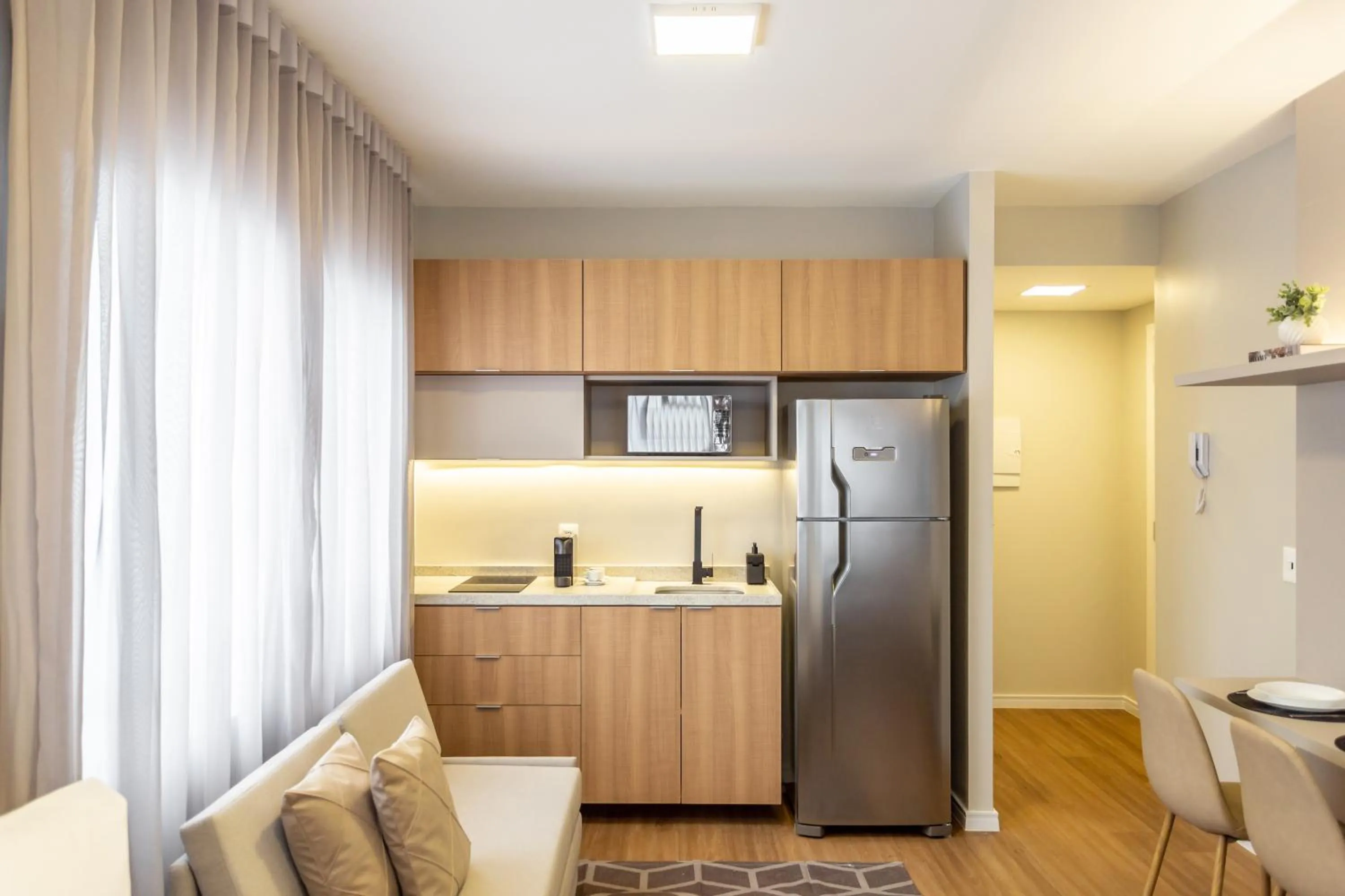 Kitchen or kitchenette in Charlie JP Redenção Cidade Baixa