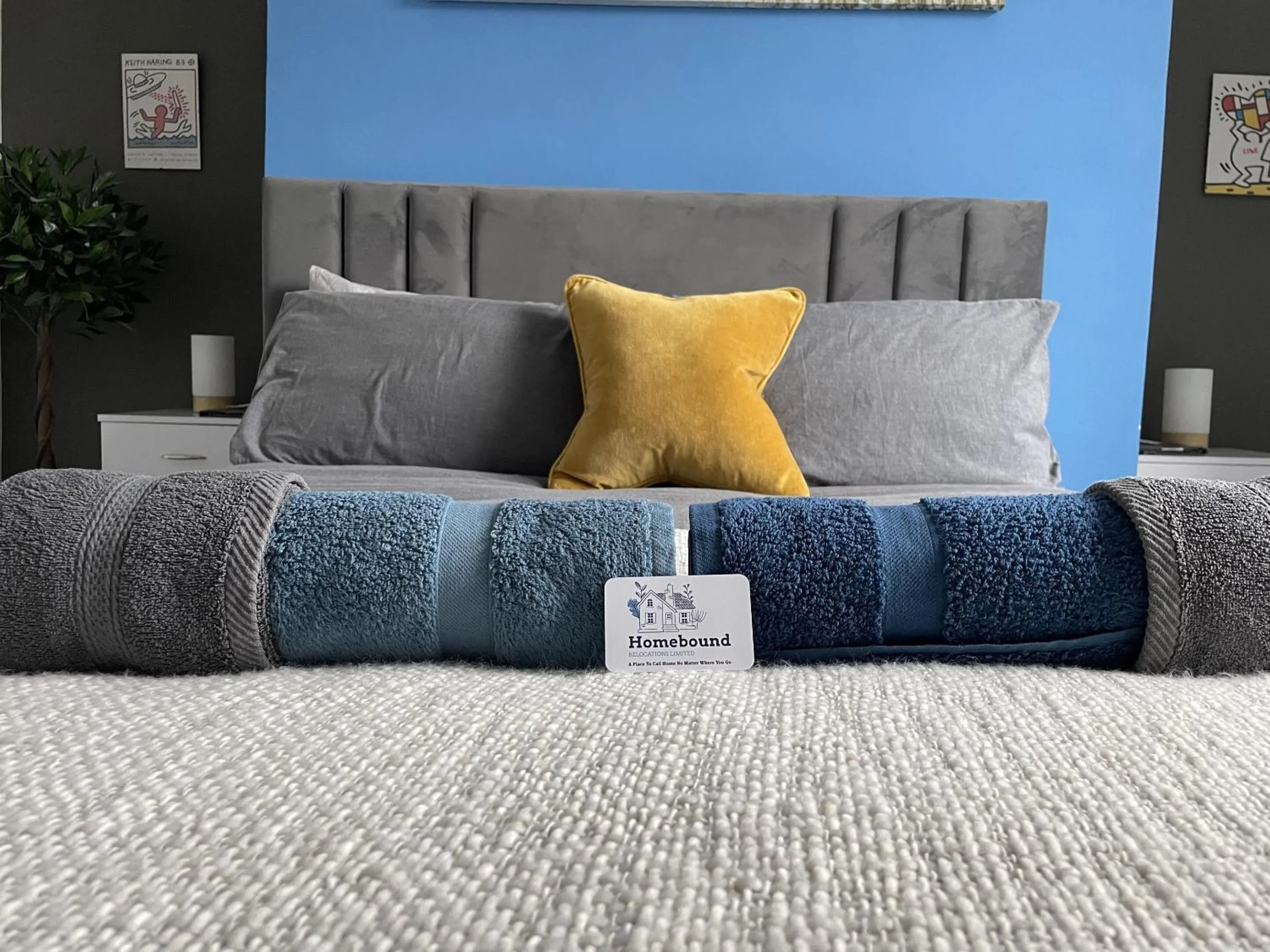 Bedroom in Coastal Comfort, Seaside Flat