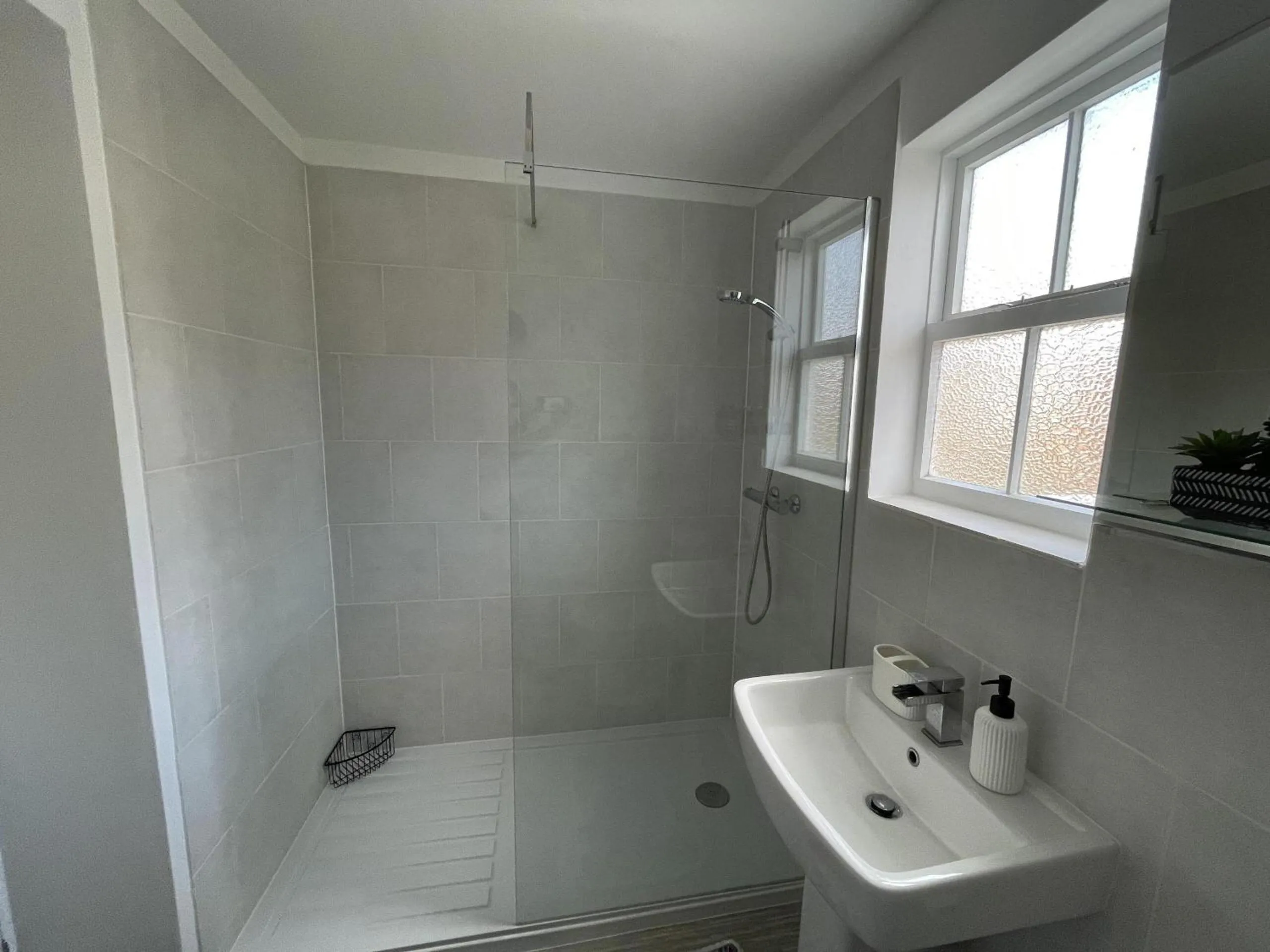 Bathroom in Coastal Comfort, Seaside Flat