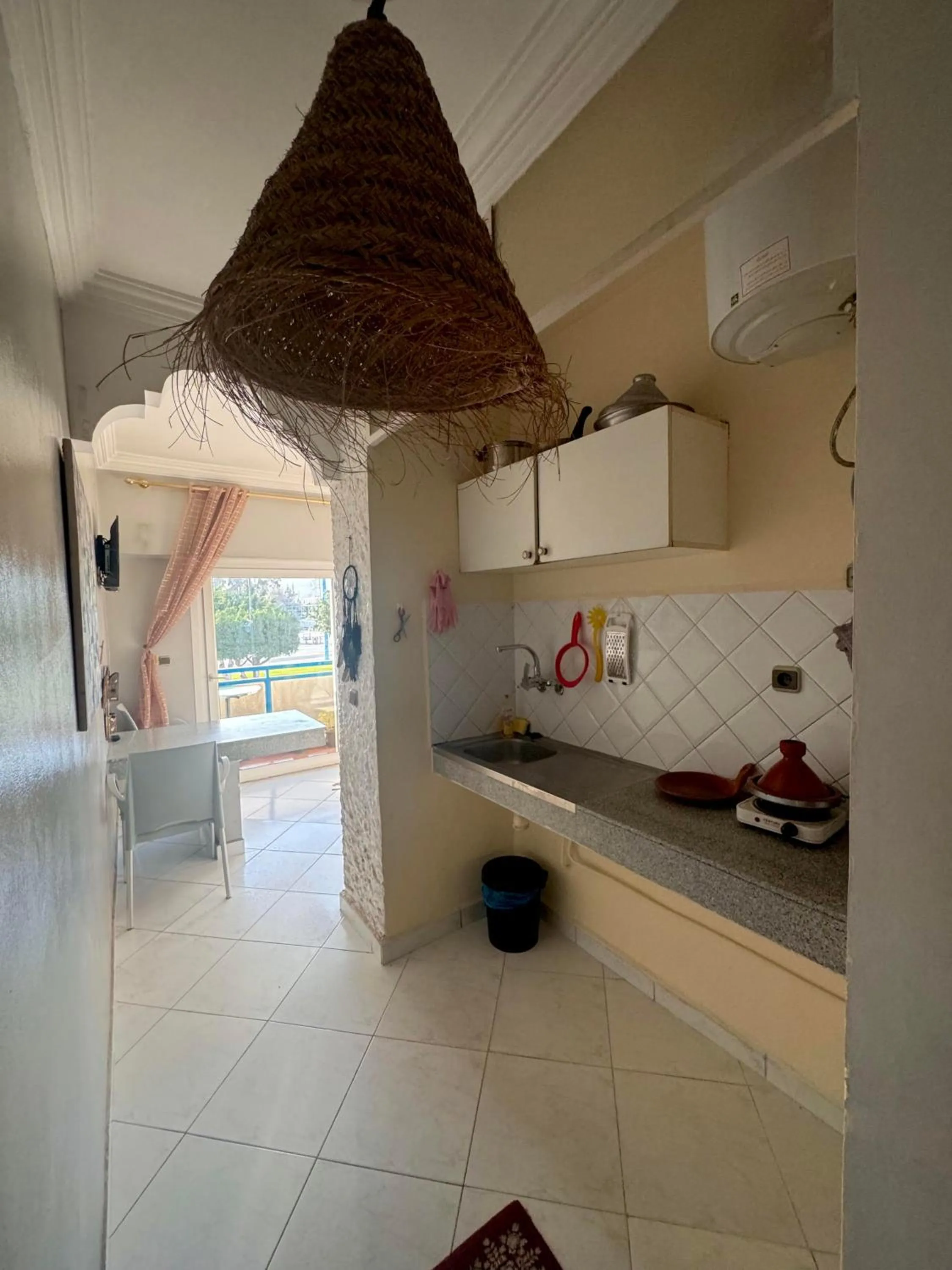 kitchen in Hôtel Résidence Louban