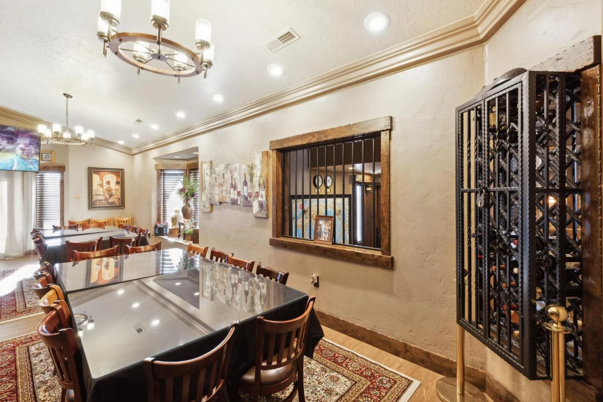 Dining area in Zion Cliff Lodge