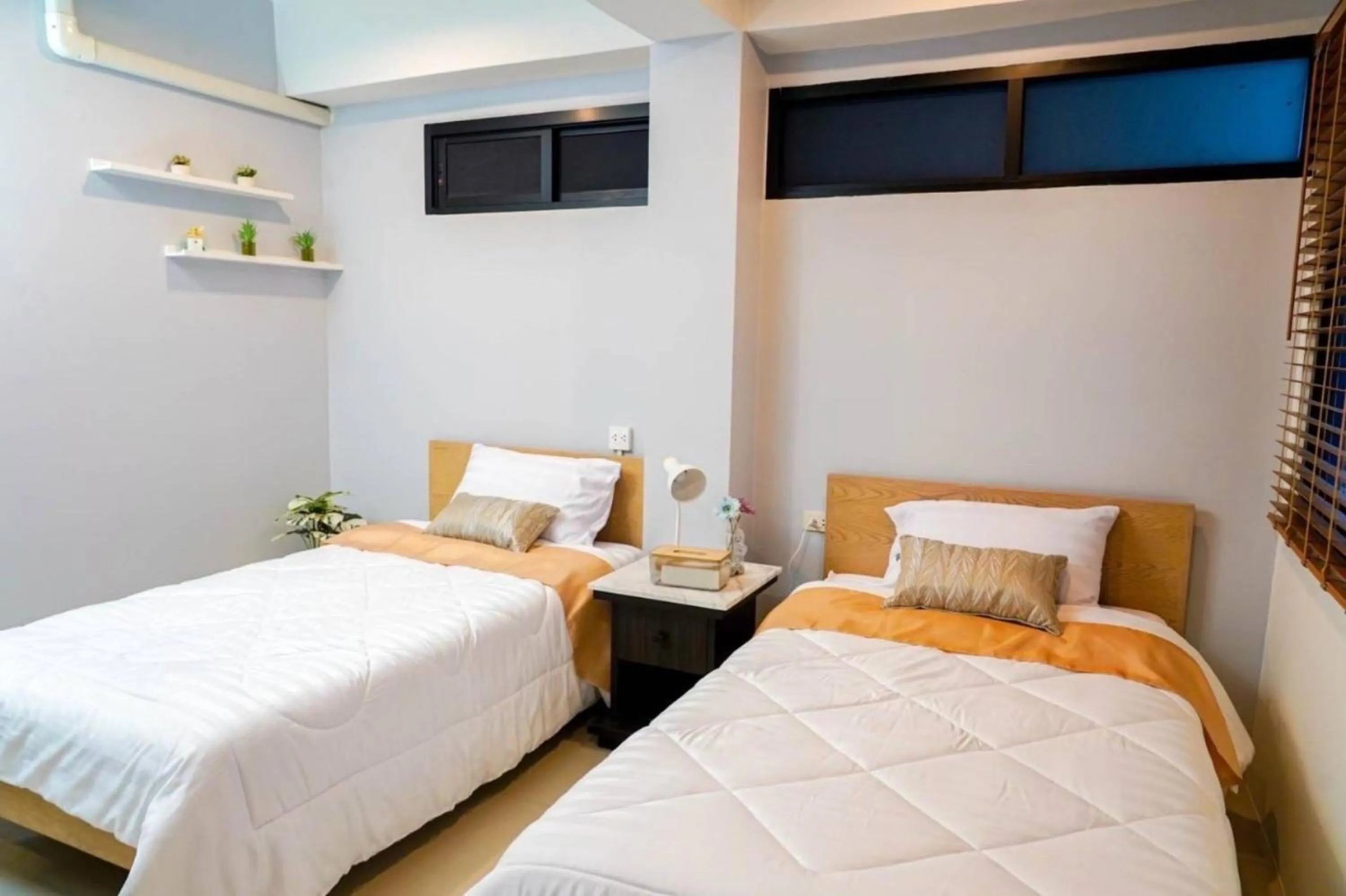 Bed in BnB98 Silom Hotel