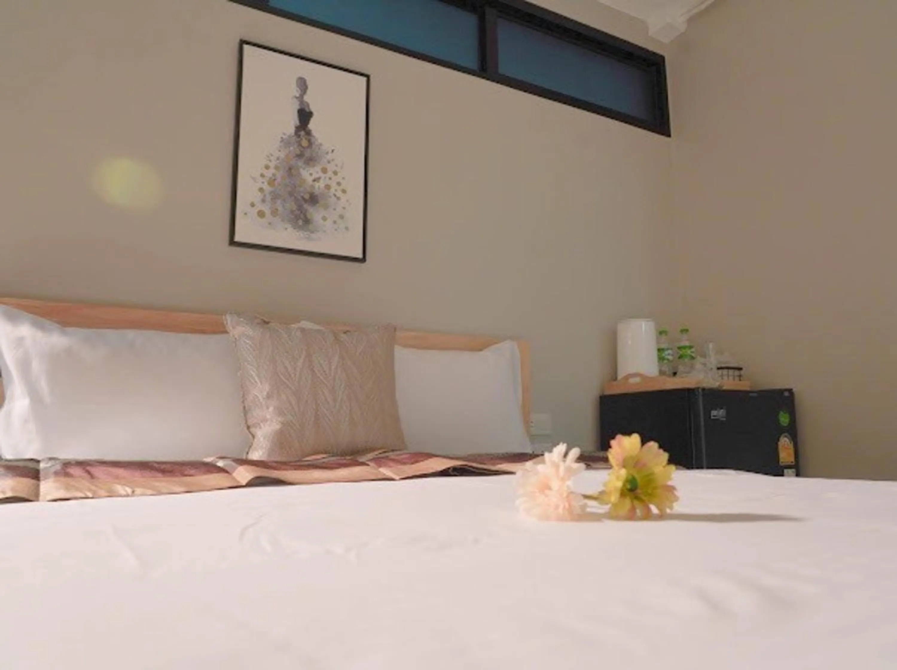 Bed in BnB98 Silom Hotel