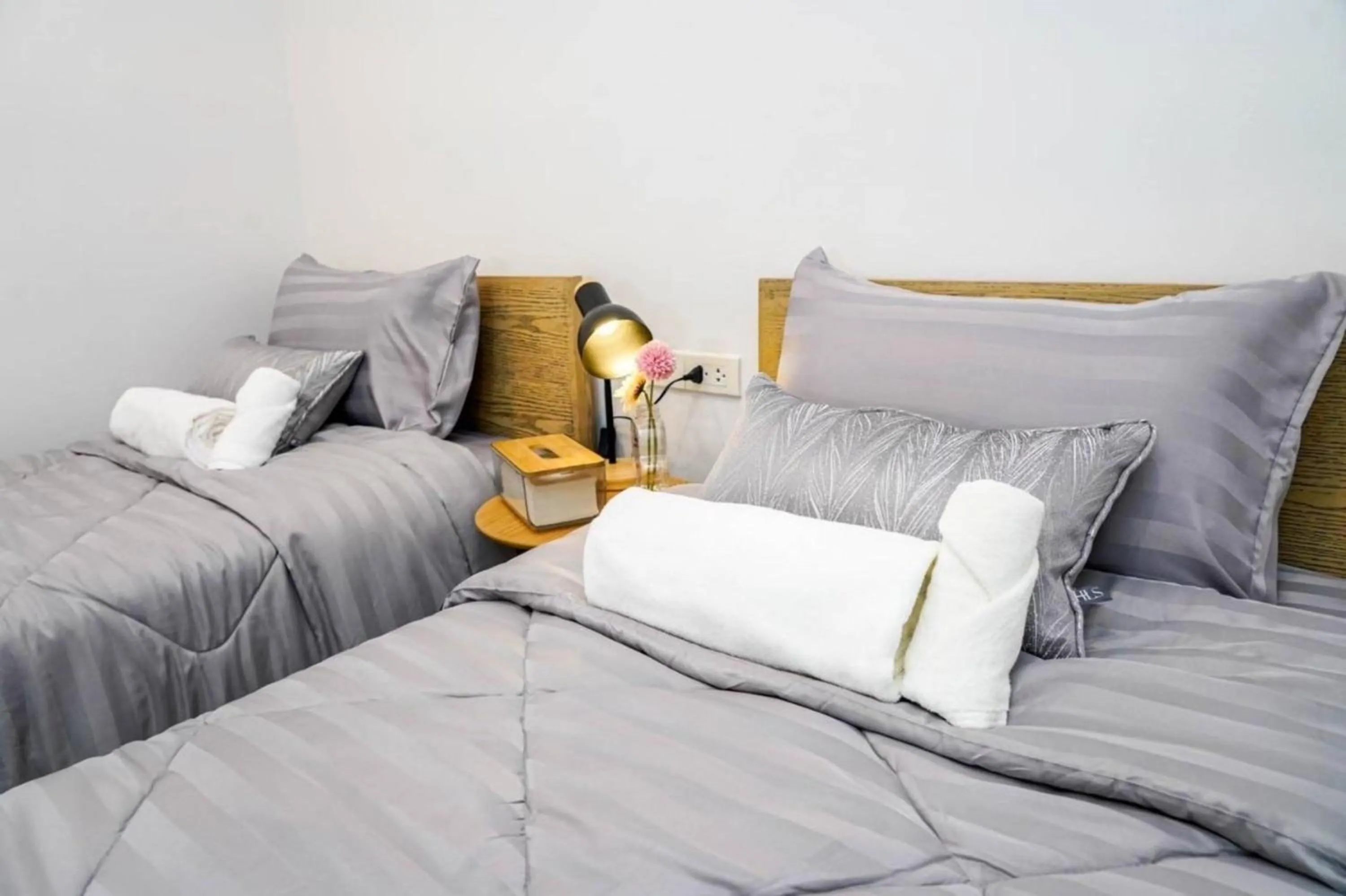 Bed in BnB98 Silom Hotel