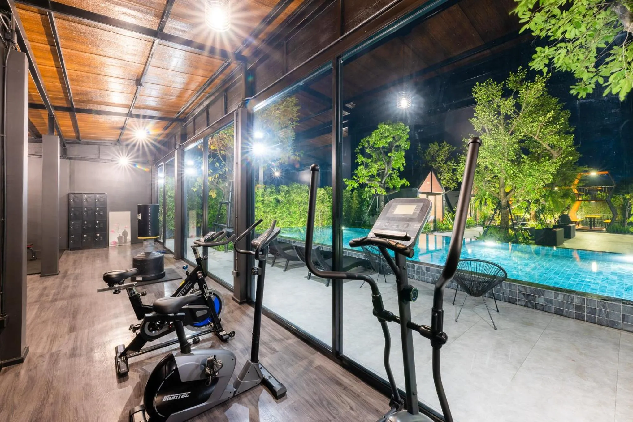 Night in The View Chiang Dao