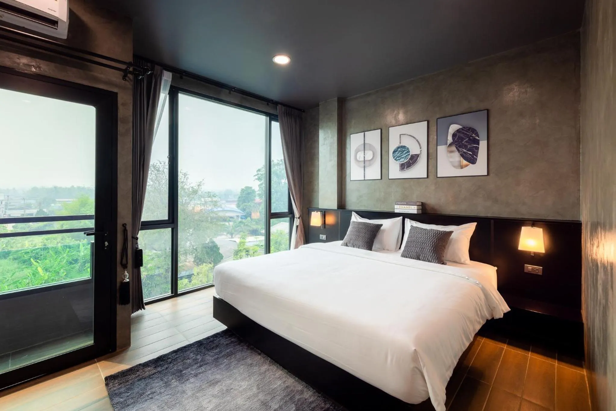 Bed in The View Chiang Dao