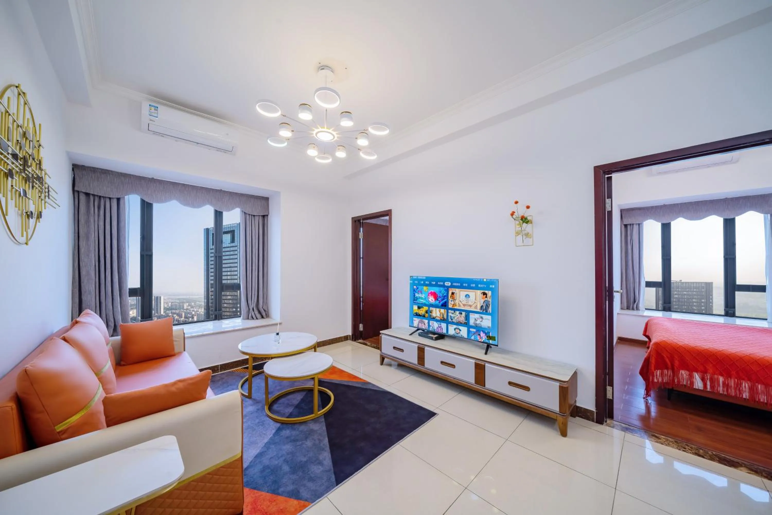 Guangzhou Lijing Aparthotel Pazhou Exhibition Center - Next to Exit D of Wanshengwei MTR Station