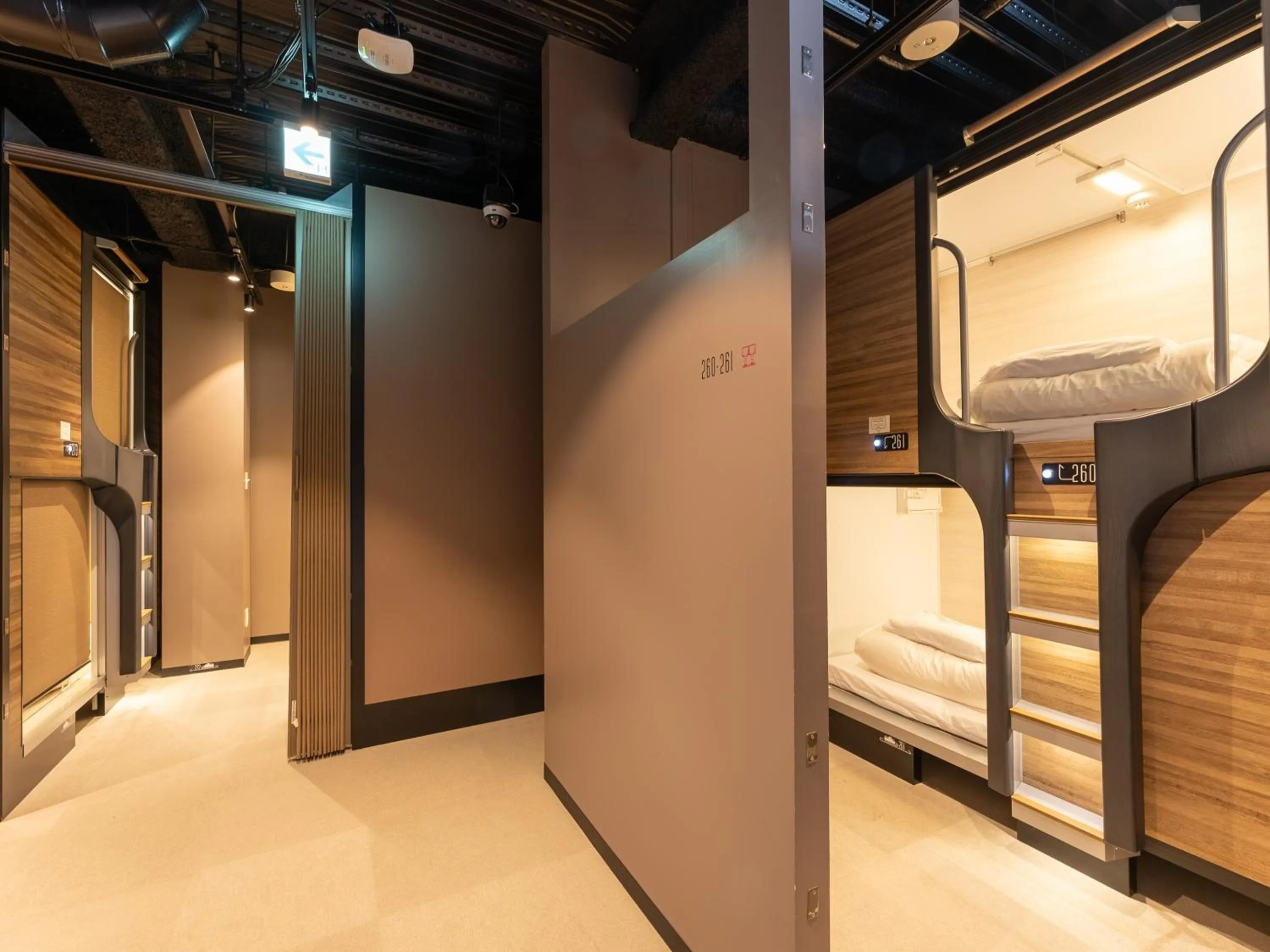 Photo of the whole room, Bed in Tabist MAYUDAMA CABIN