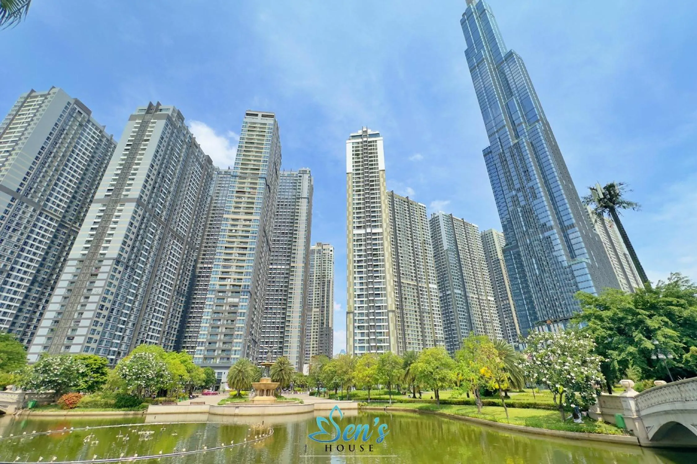 Property building in Sens House Saigon - Serviced Apartments in Vinhomes Central Park