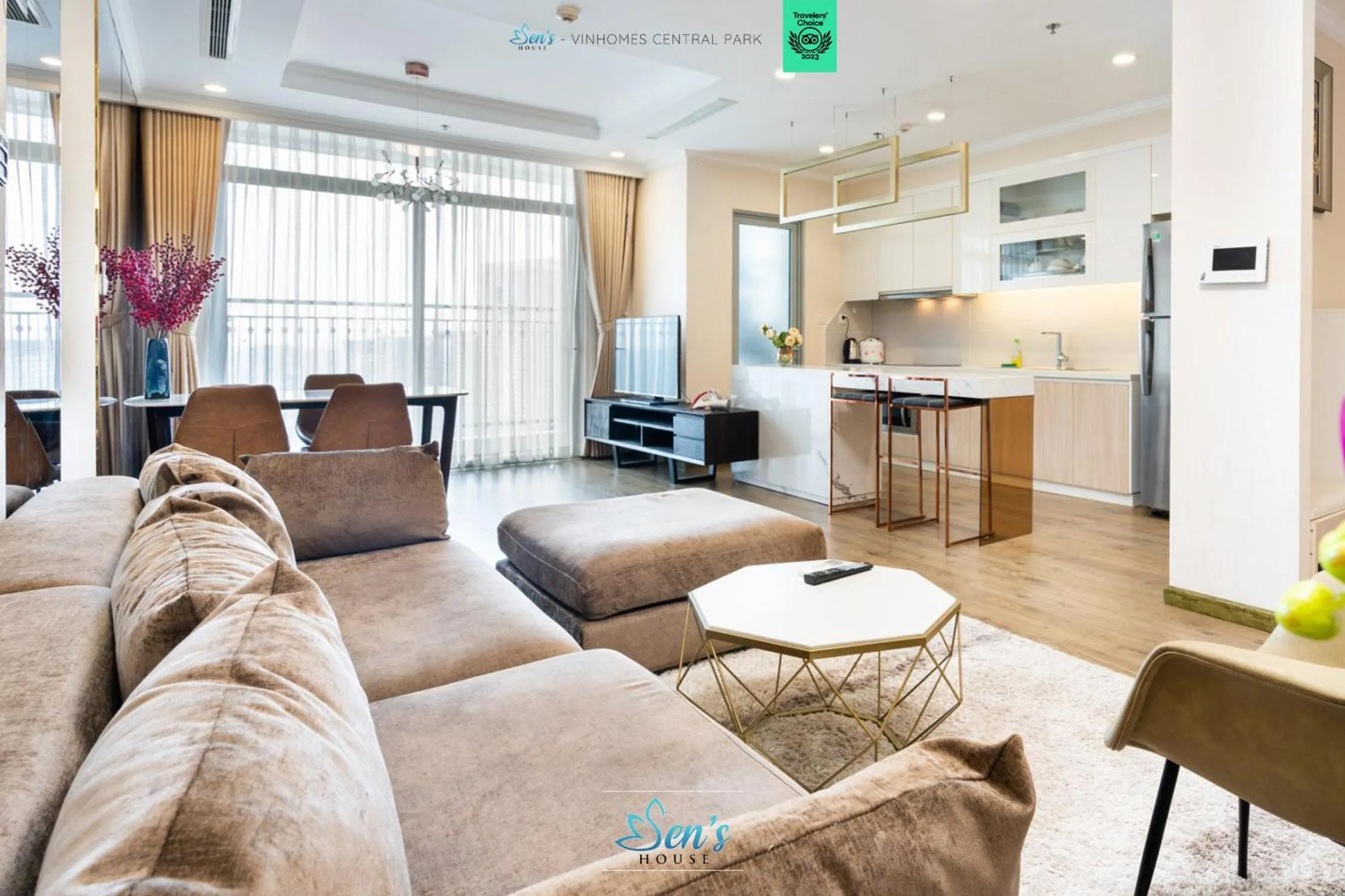 Property building in Sens House Saigon - Serviced Apartments in Vinhomes Central Park