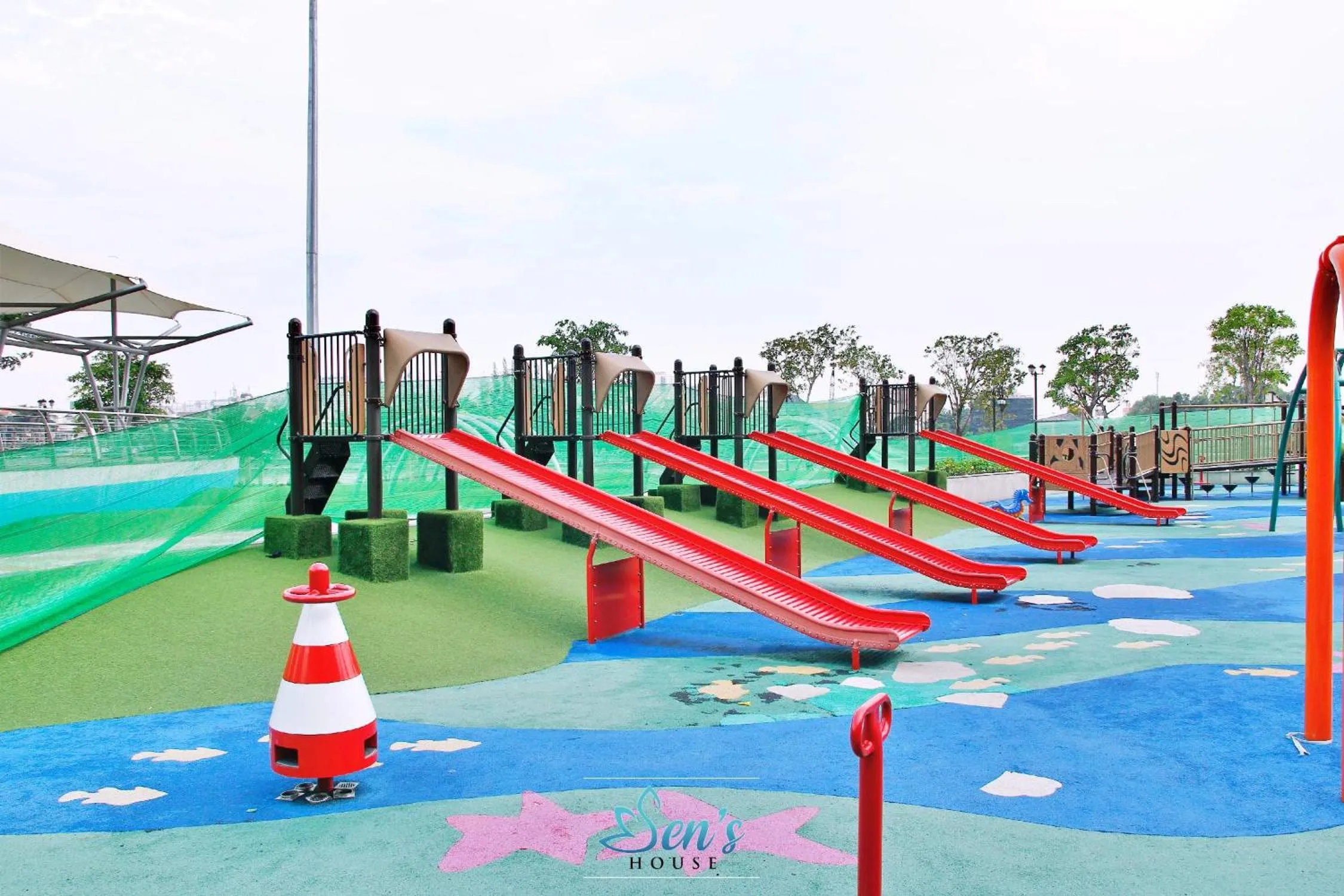 Children play ground in Sens House Saigon - Serviced Apartments in Vinhomes Central Park