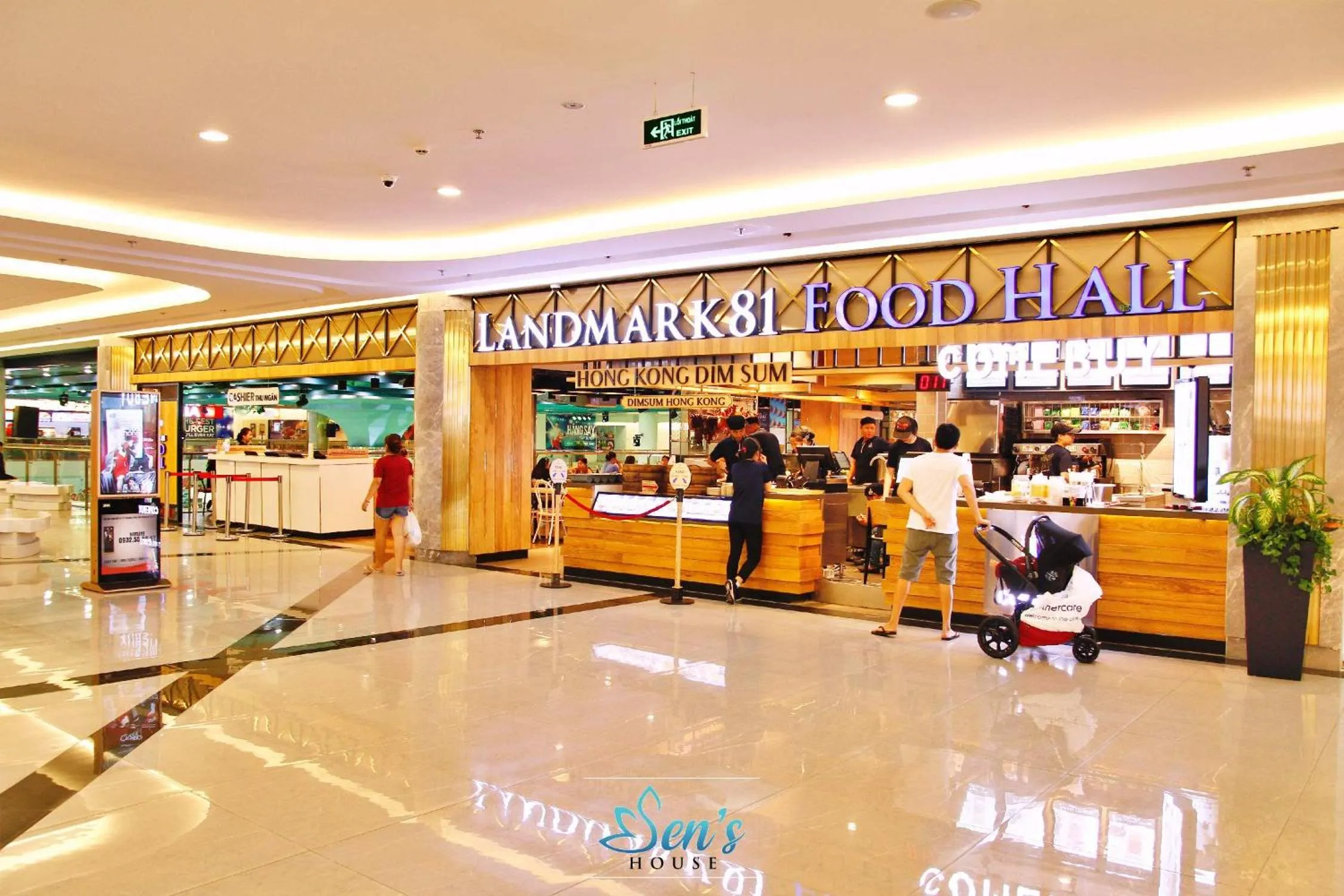 Restaurant/places to eat in Sens House Saigon - Serviced Apartments in Vinhomes Central Park