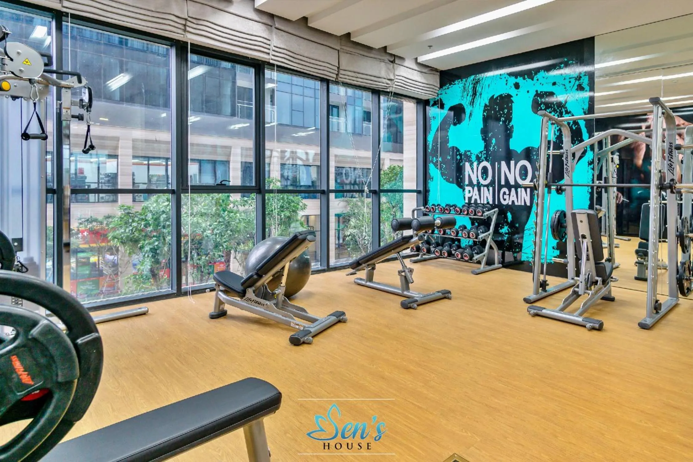 Fitness centre/facilities in Sens House Saigon - Serviced Apartments in Vinhomes Central Park