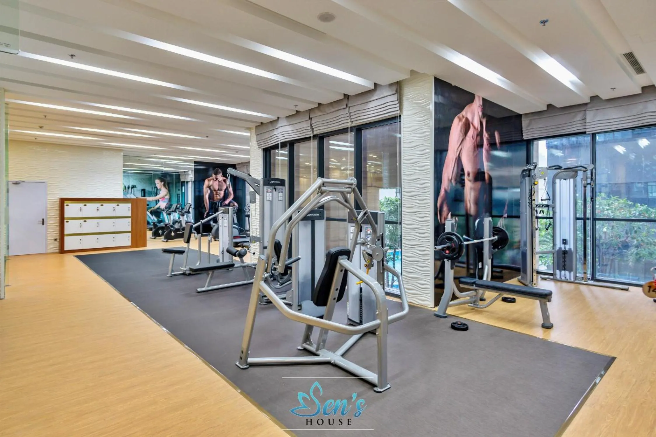 Fitness centre/facilities in Sens House Saigon - Serviced Apartments in Vinhomes Central Park