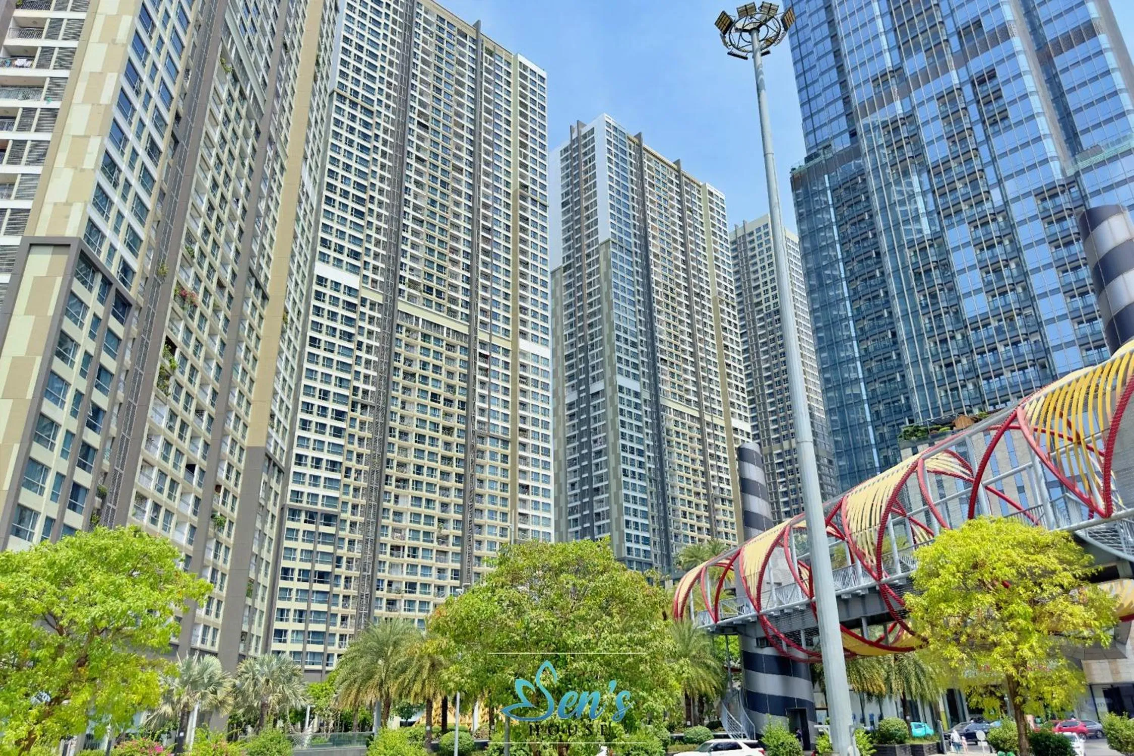 Property building in Sens House Saigon - Serviced Apartments in Vinhomes Central Park