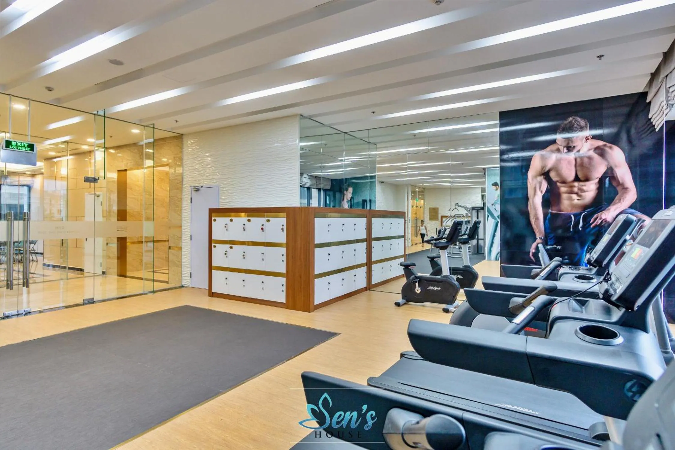 Fitness centre/facilities in Sens House Saigon - Serviced Apartments in Vinhomes Central Park