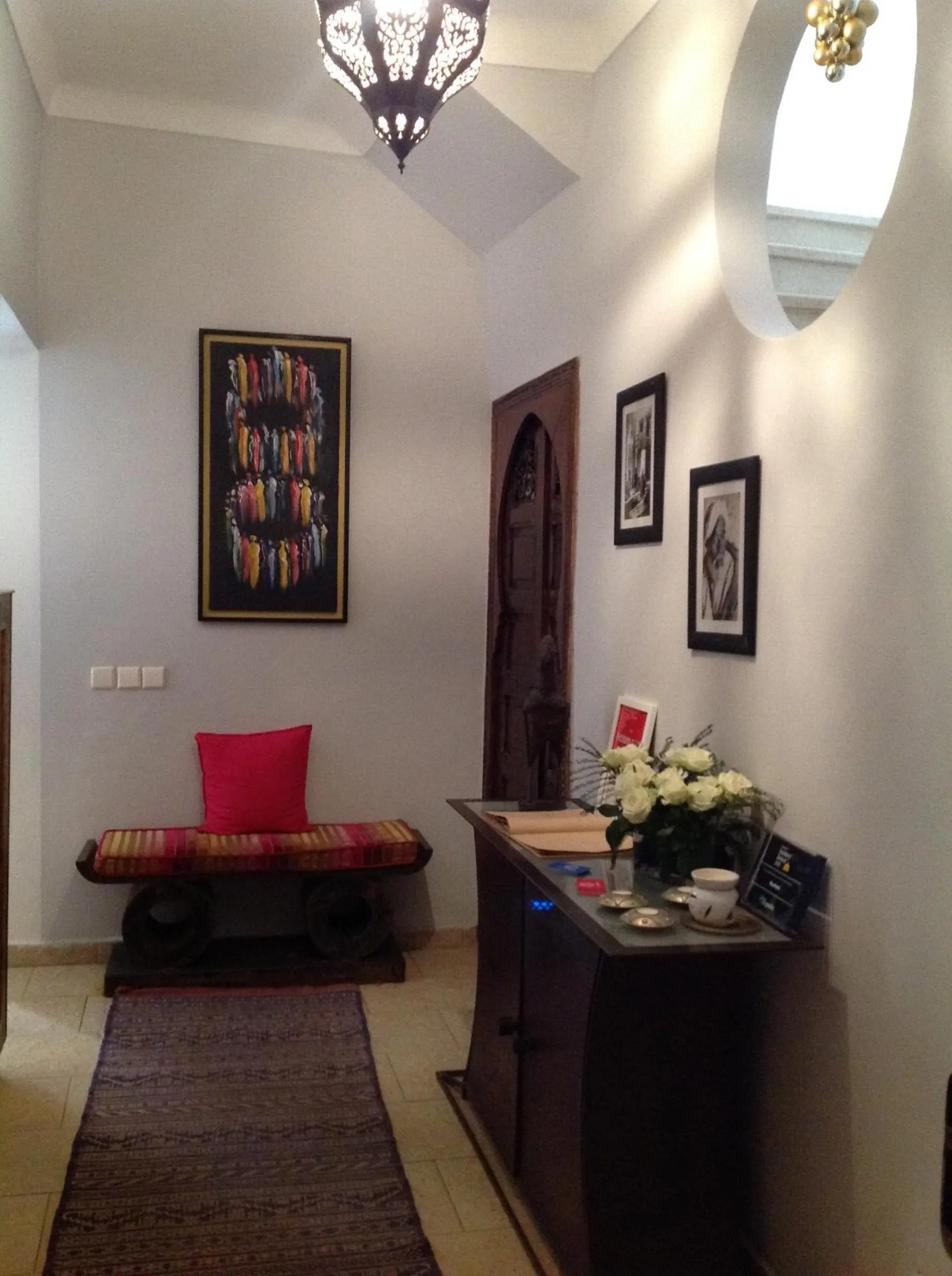 Lobby or reception in Riad Nafis