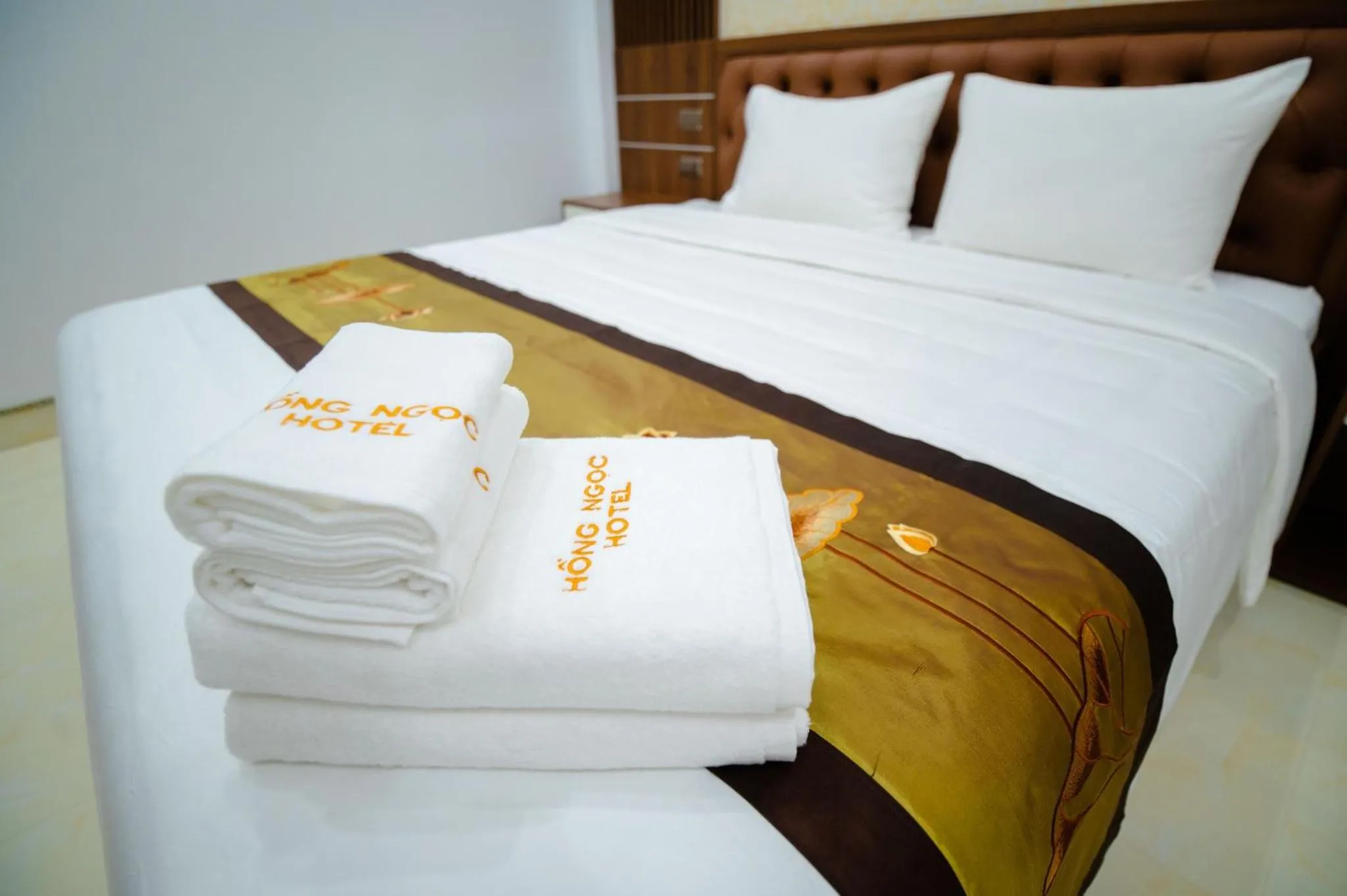 Bed in Hồng Ngọc Hotel