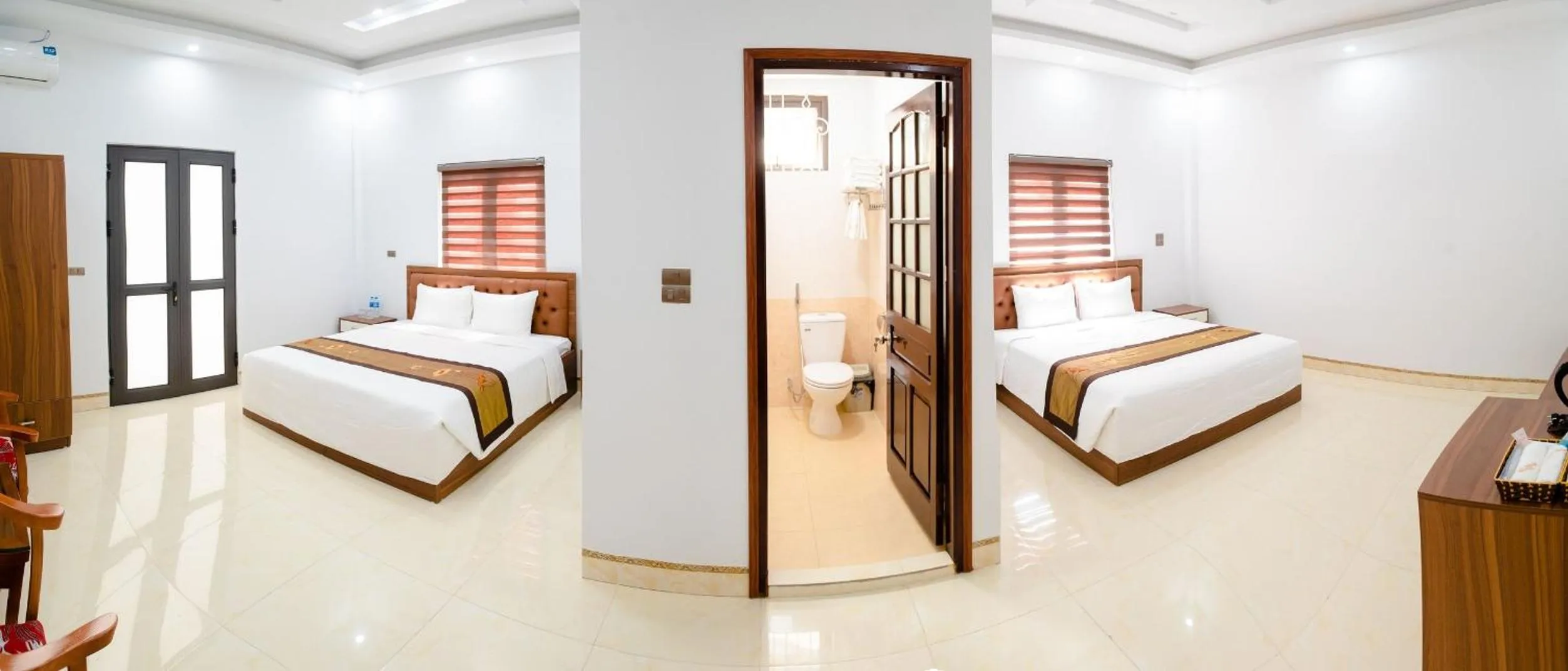 Bed in Hồng Ngọc Hotel