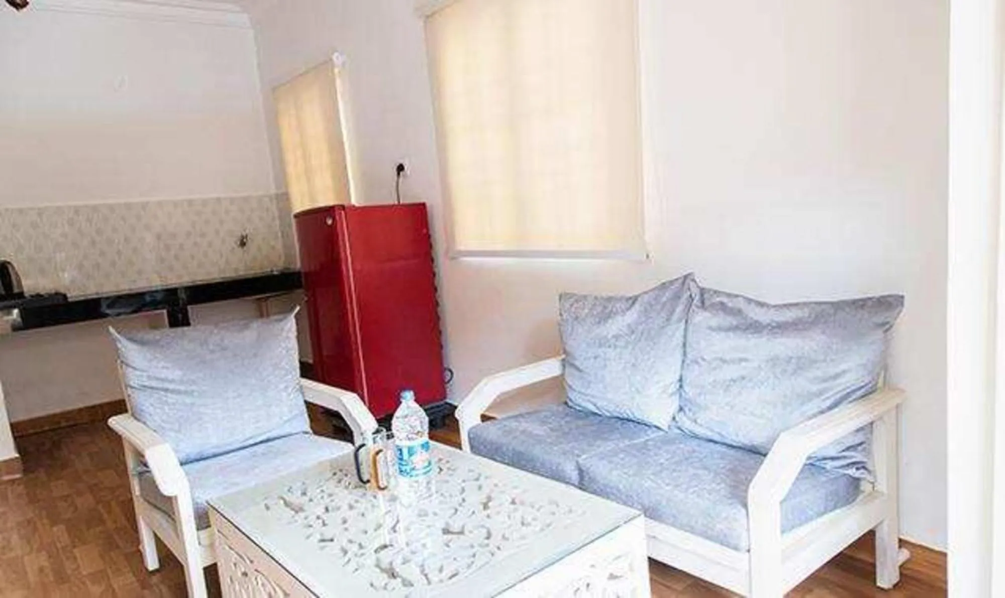 Living room in Via Toro Highland Beach Resort With Pool - 500M From Candolim Beach