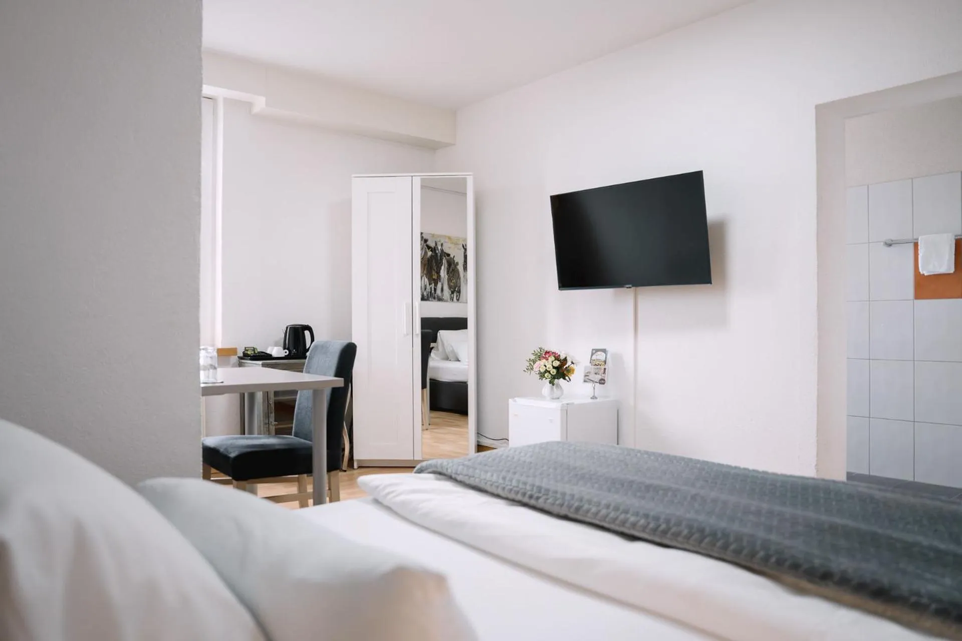 Photo of the whole room, Bed in Hotel & Restaurant Nollen