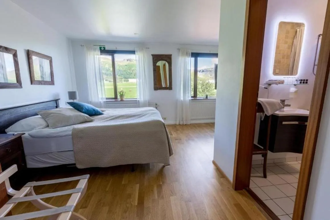 Photo of the whole room, Bed in Hotel Skógá by EJ Hotels